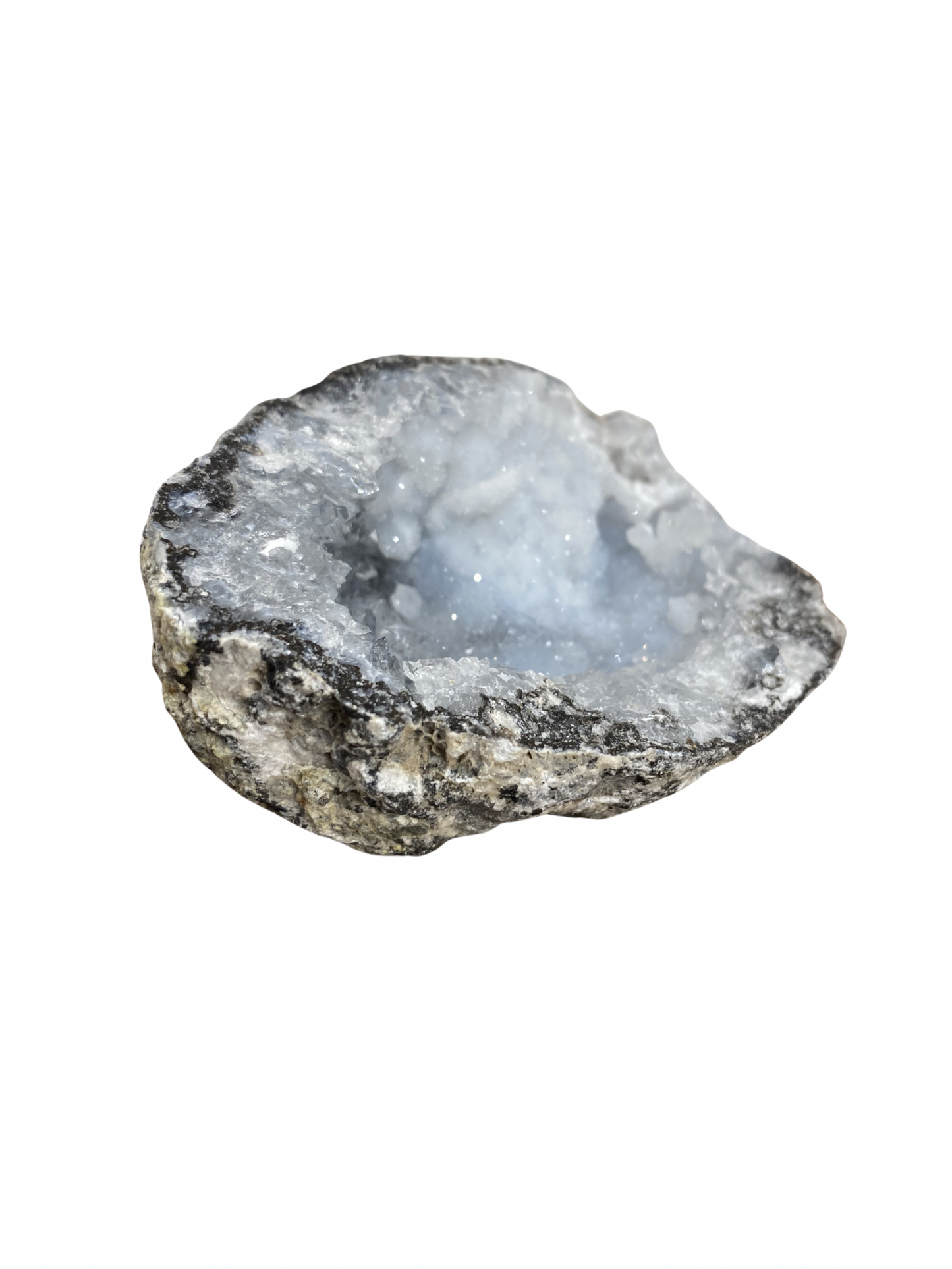 Blauwe Chalcedoon geode (Mexico) 2