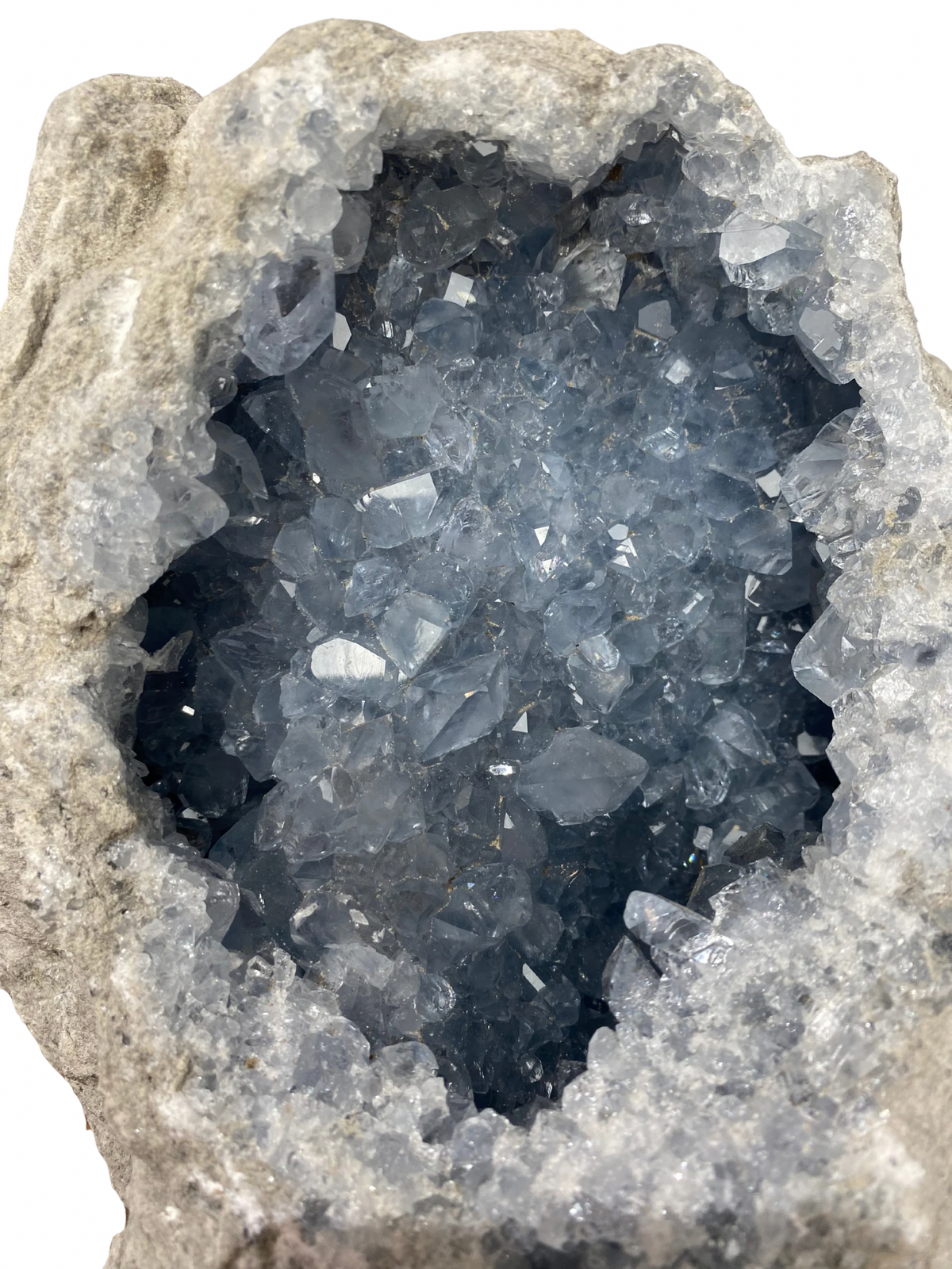 Celestien geode XL (Madagascar) | 9,5 kg