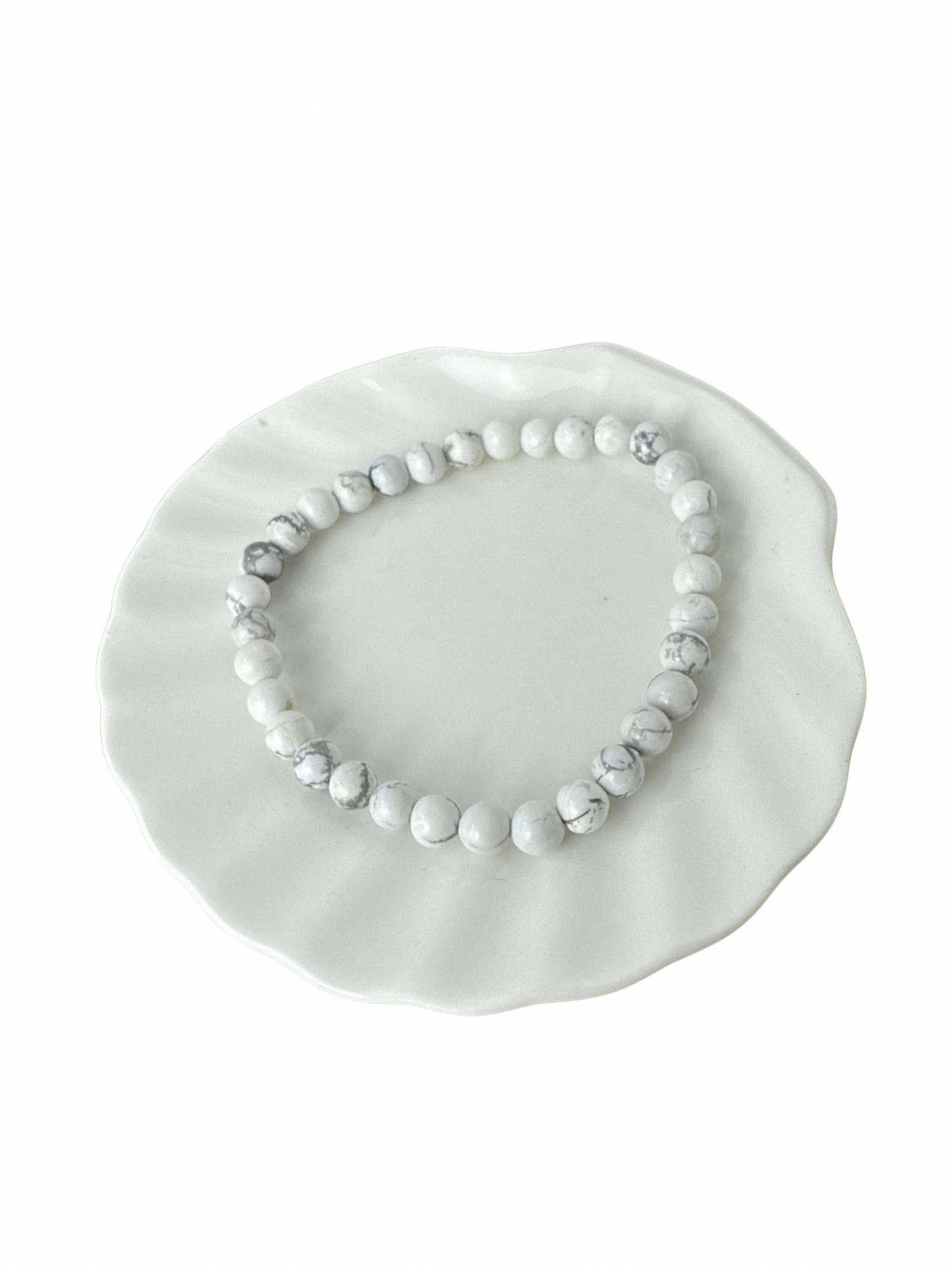 Howliet kogelarmband 6 mm