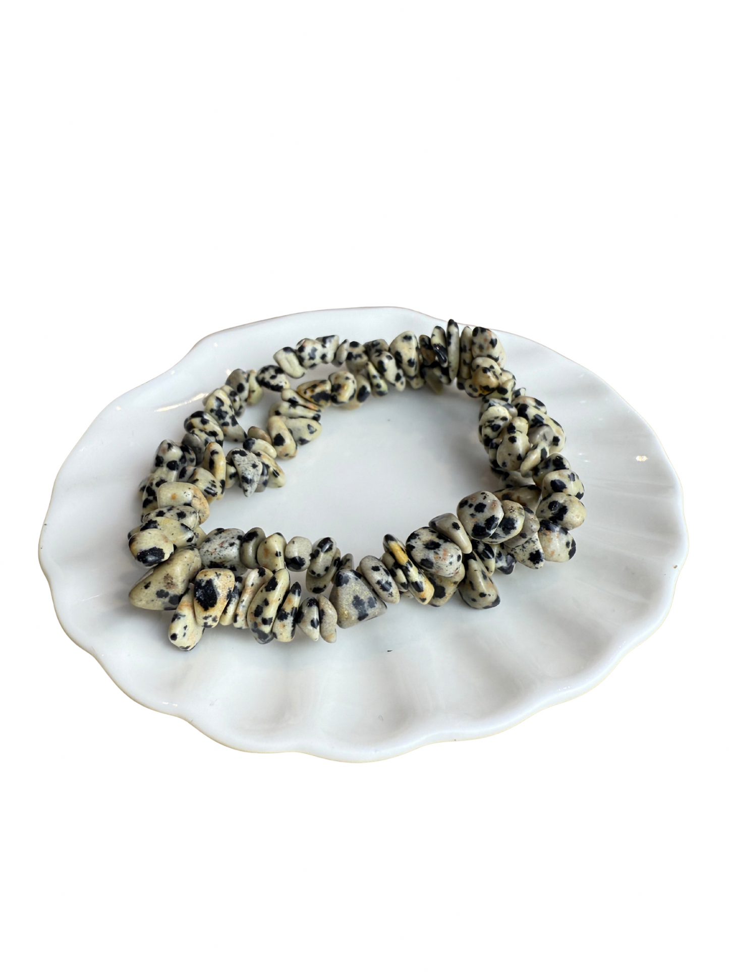 Dalmatiër Jaspis armband split