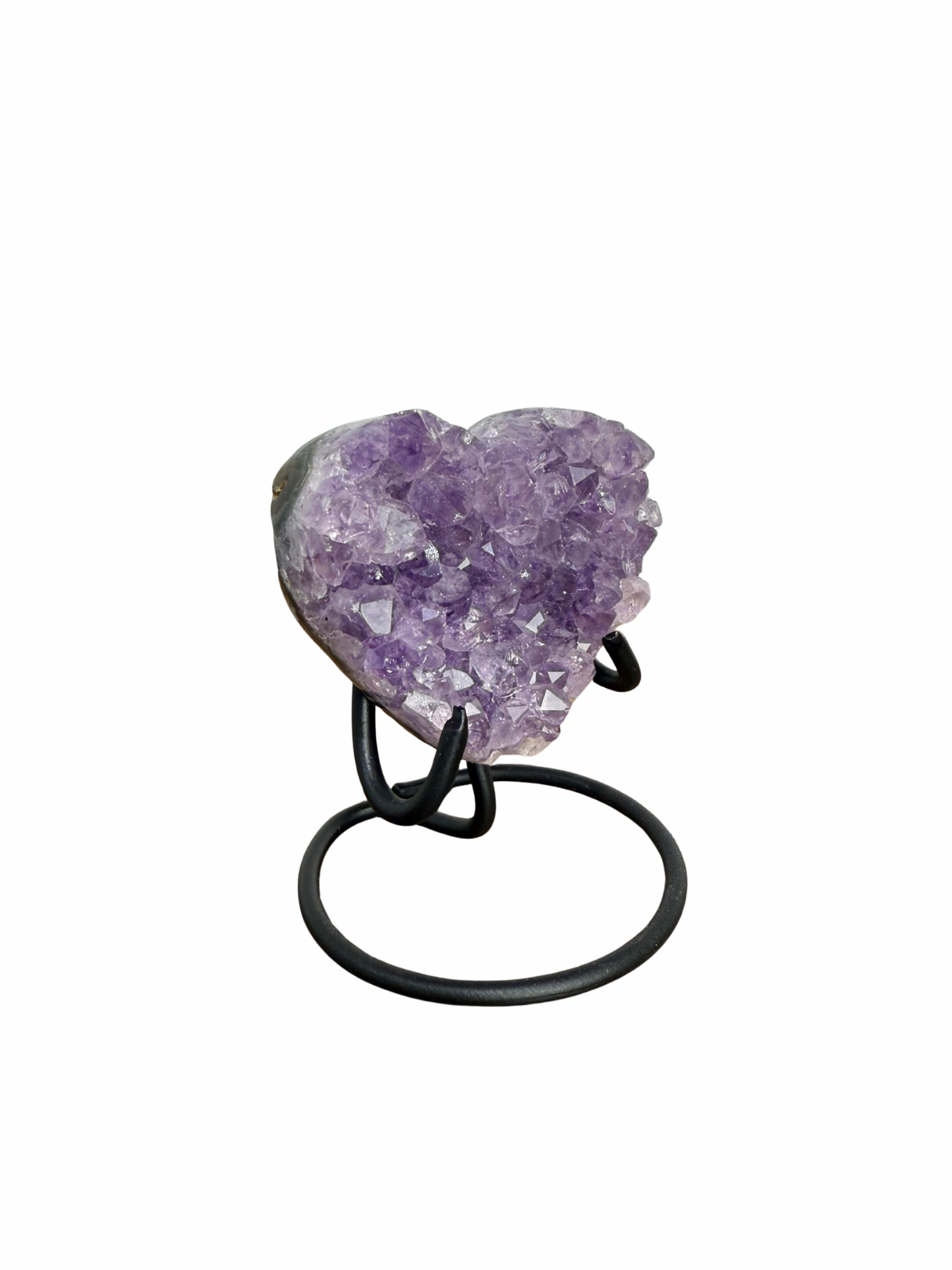 Amethist hart op standaard 1