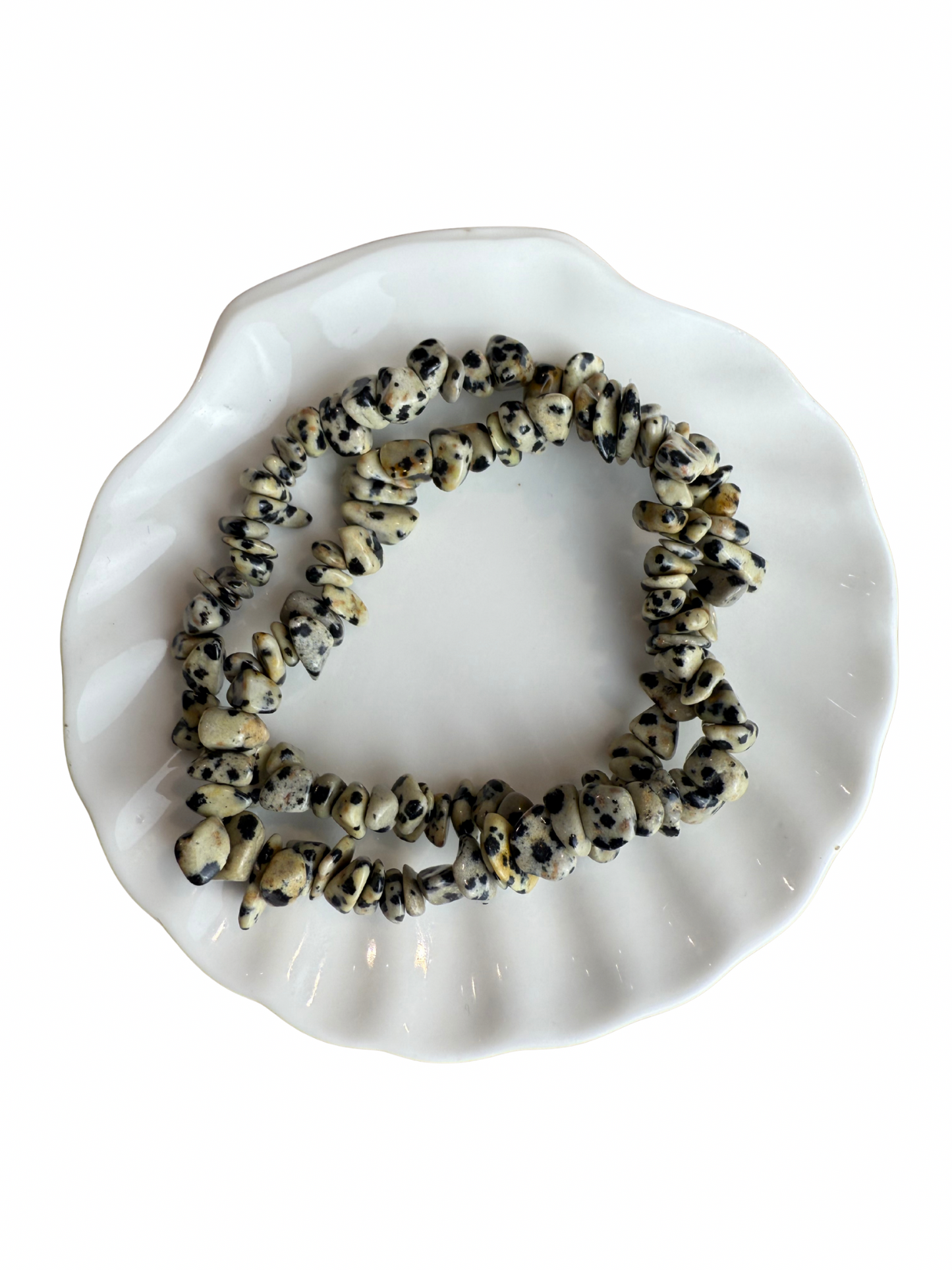 Dalmatiër Jaspis armband split