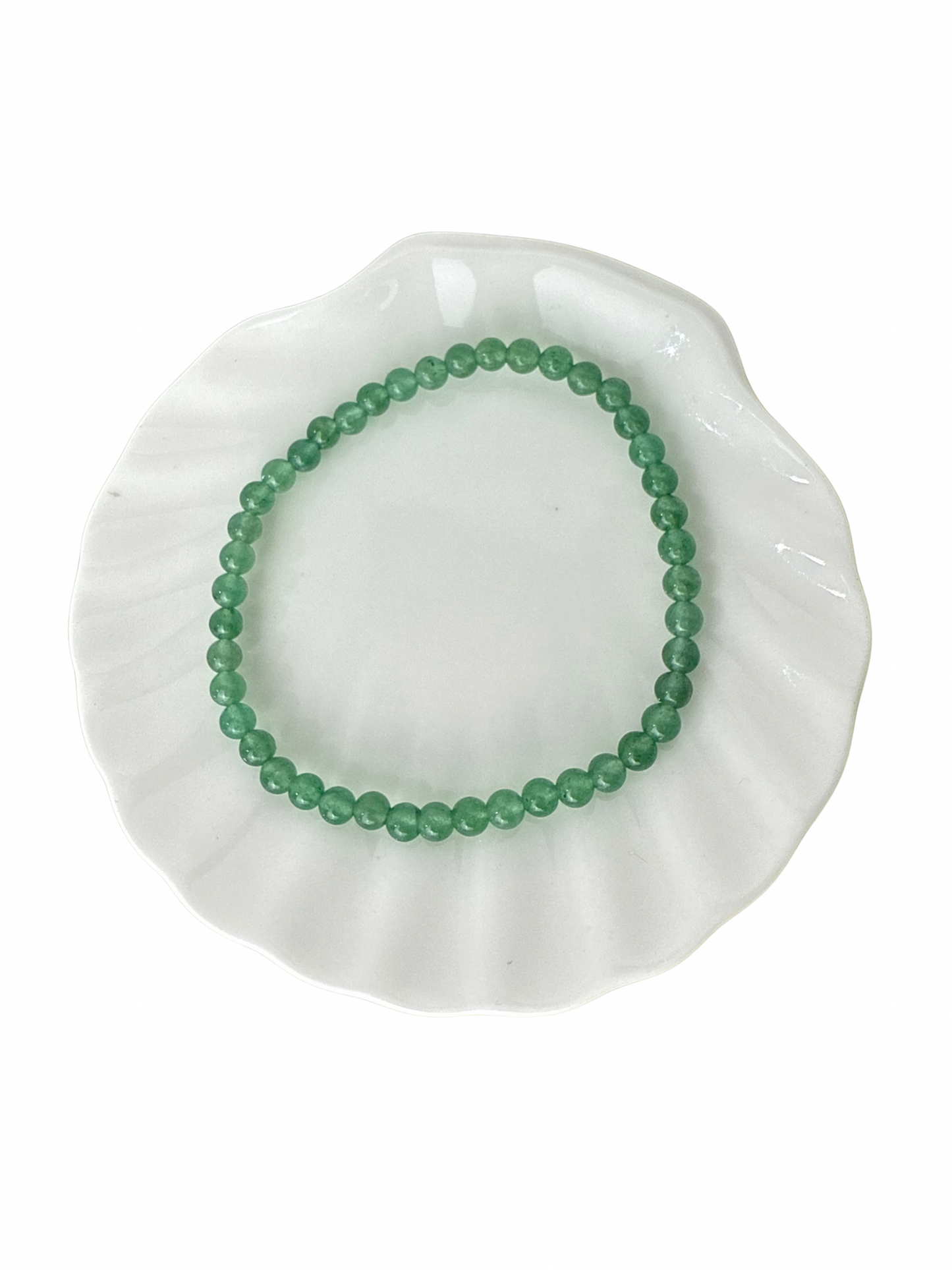 Groene Aventurijn kogelarmband 4 mm