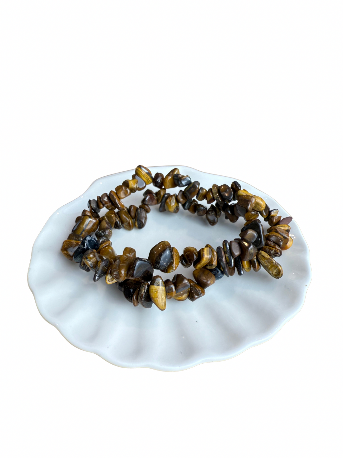 Tijgeroog armband split