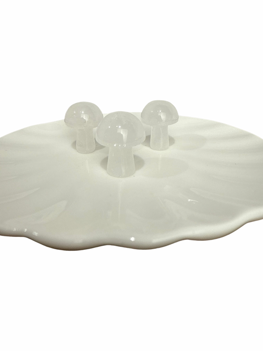 Bergkristal mini paddenstoel