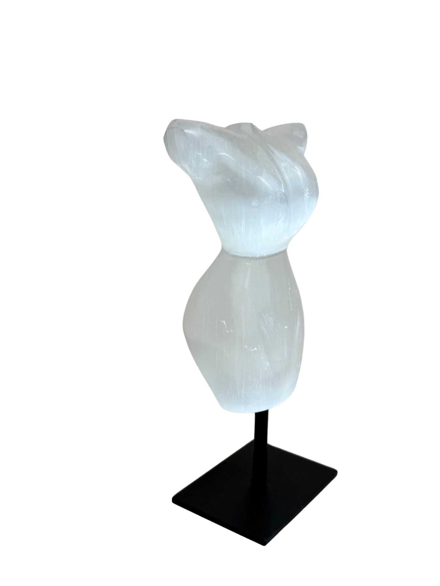 Selenite body on stand