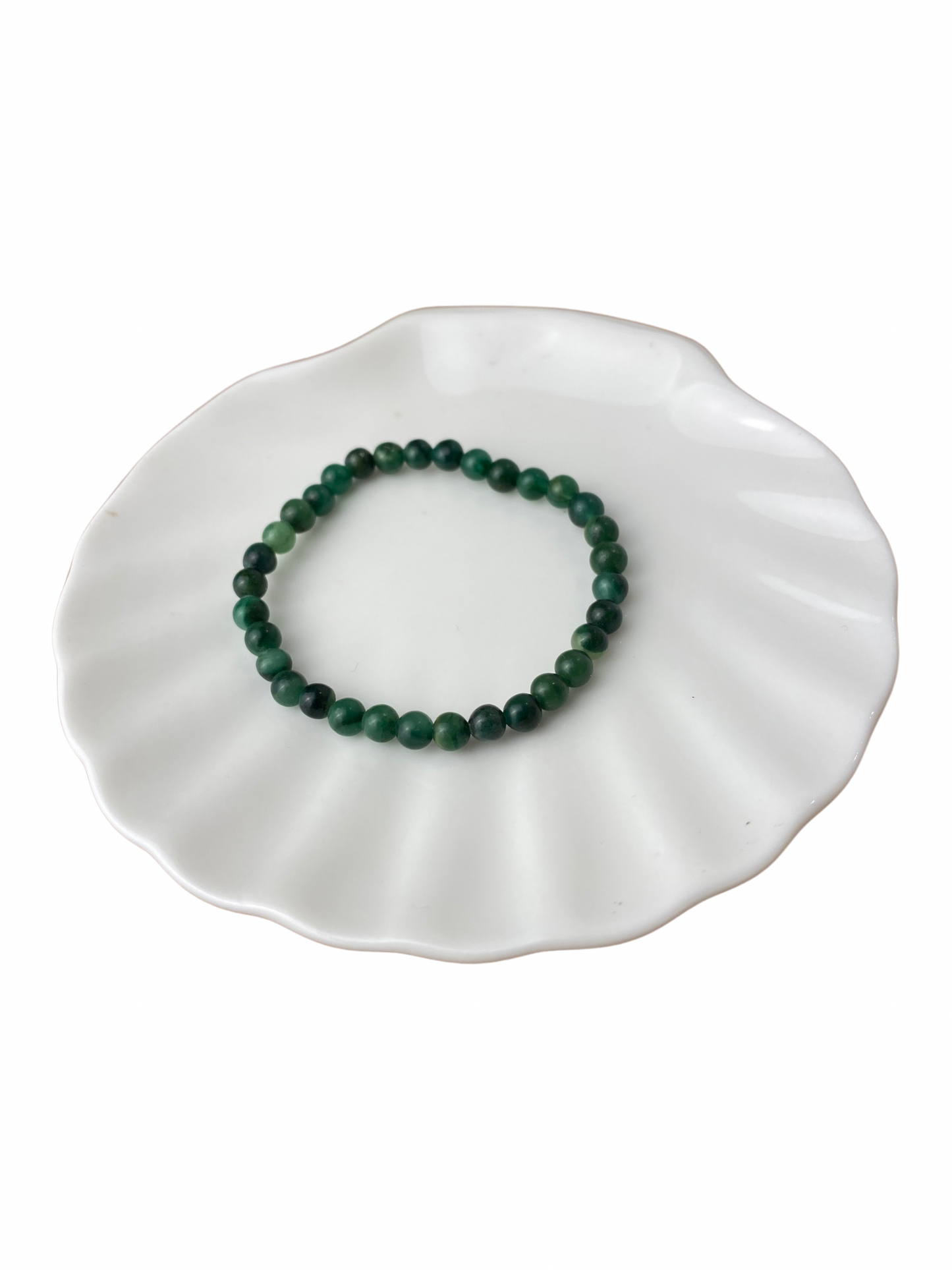 Afrikaanse Jade kinderarmband kogel 4 mm