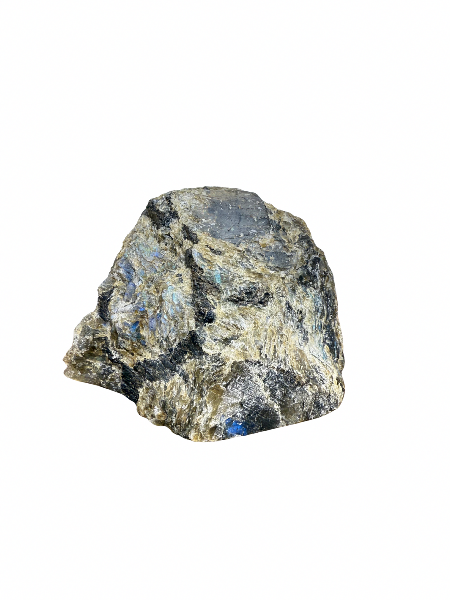 Labradoriet sculptuur half ruw 1