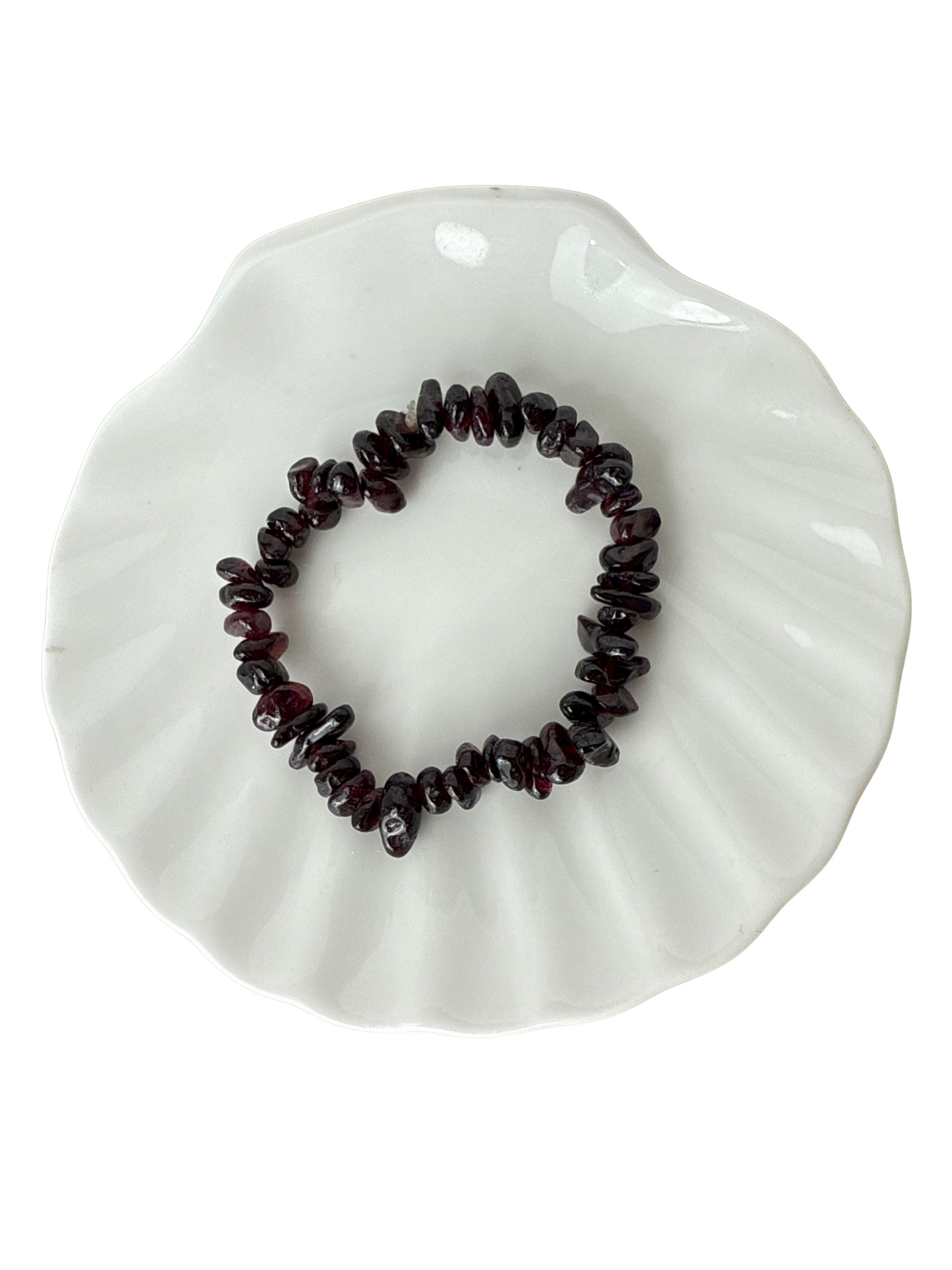 Garnet children's bracelet split