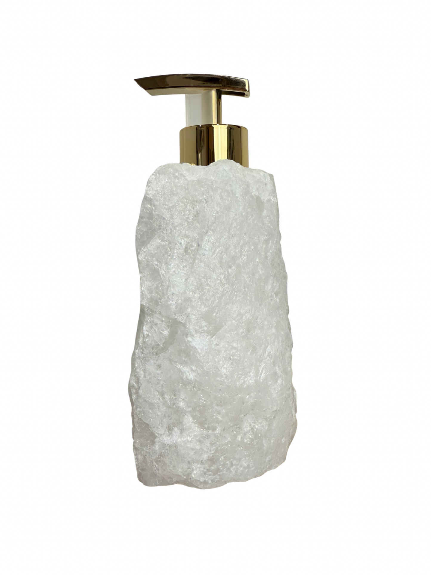 Zeeppomp van Bergkristal goud 6