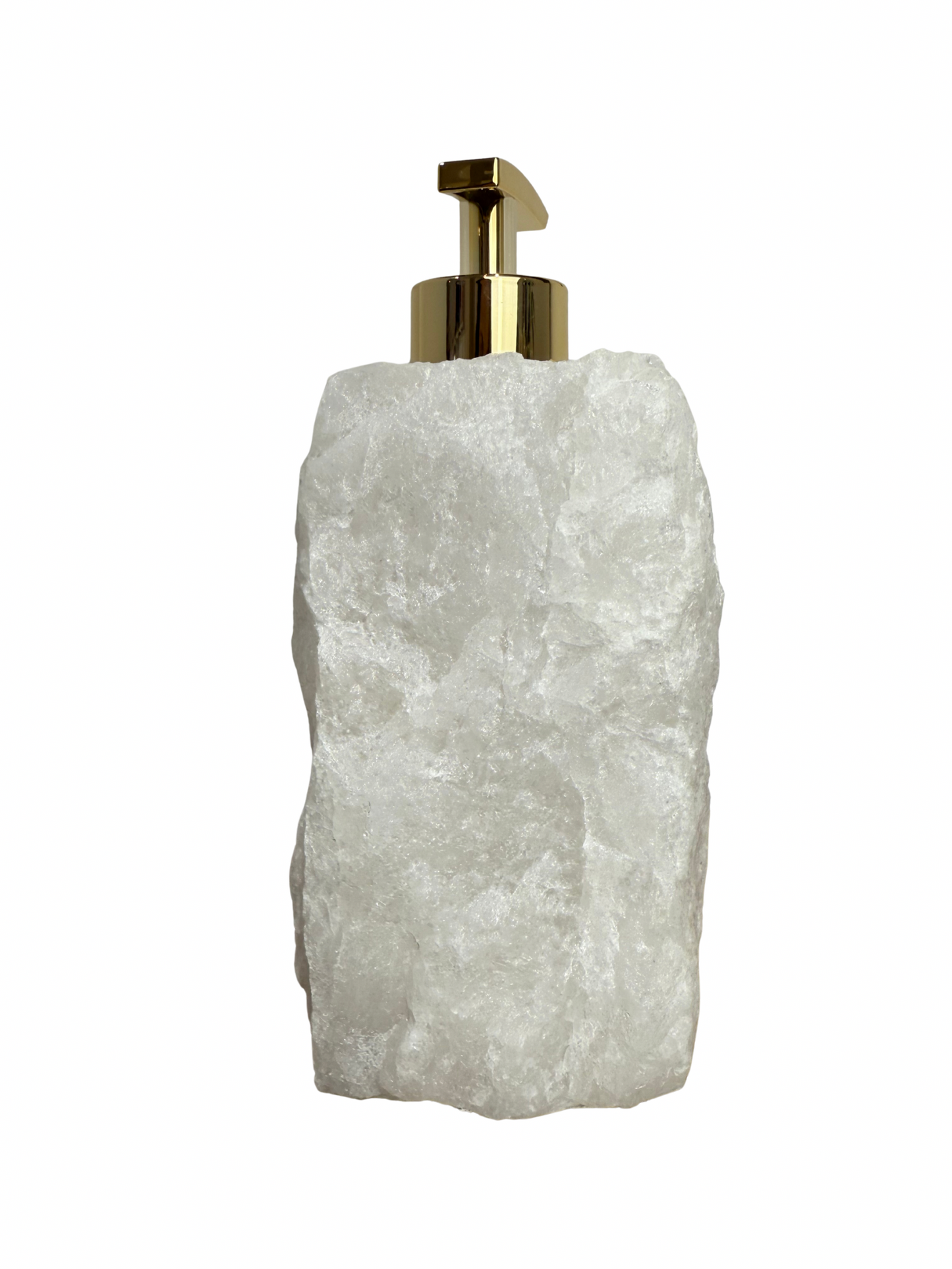 Zeeppomp van Bergkristal goud 1