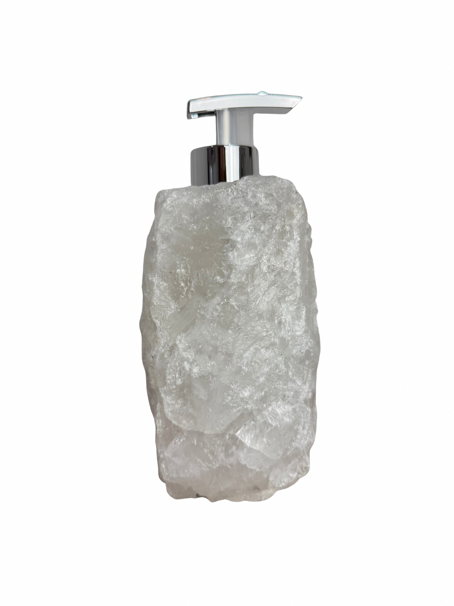 Zeeppomp van Bergkristal zilver 1