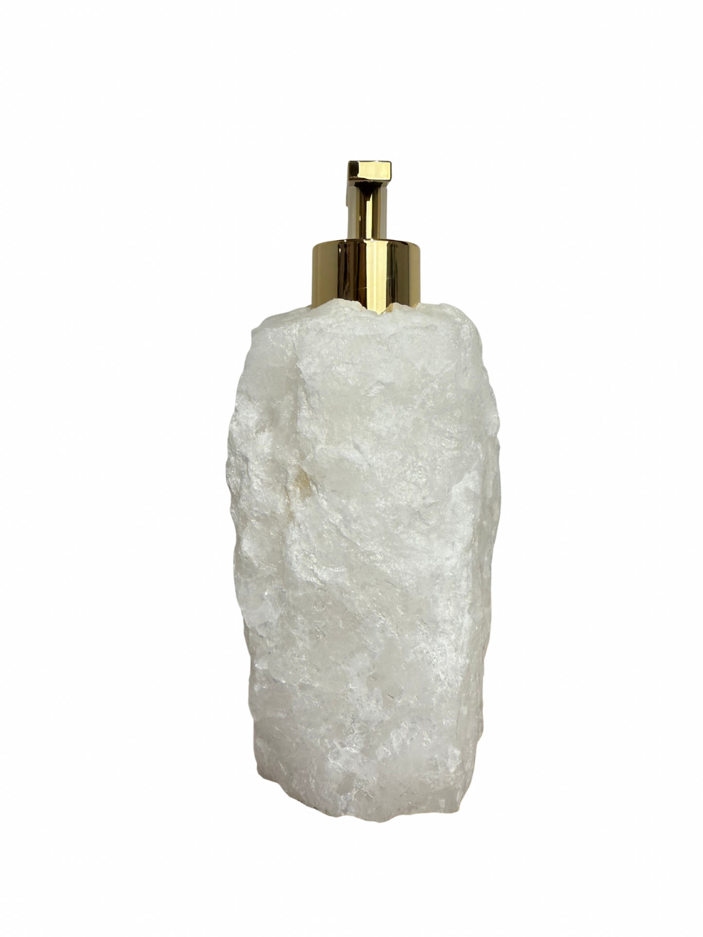 Zeeppomp van Bergkristal goud 5