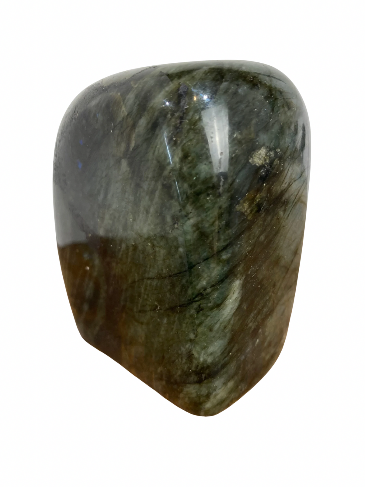 Labradoriet sculptuur gepolijst (Madagascar)