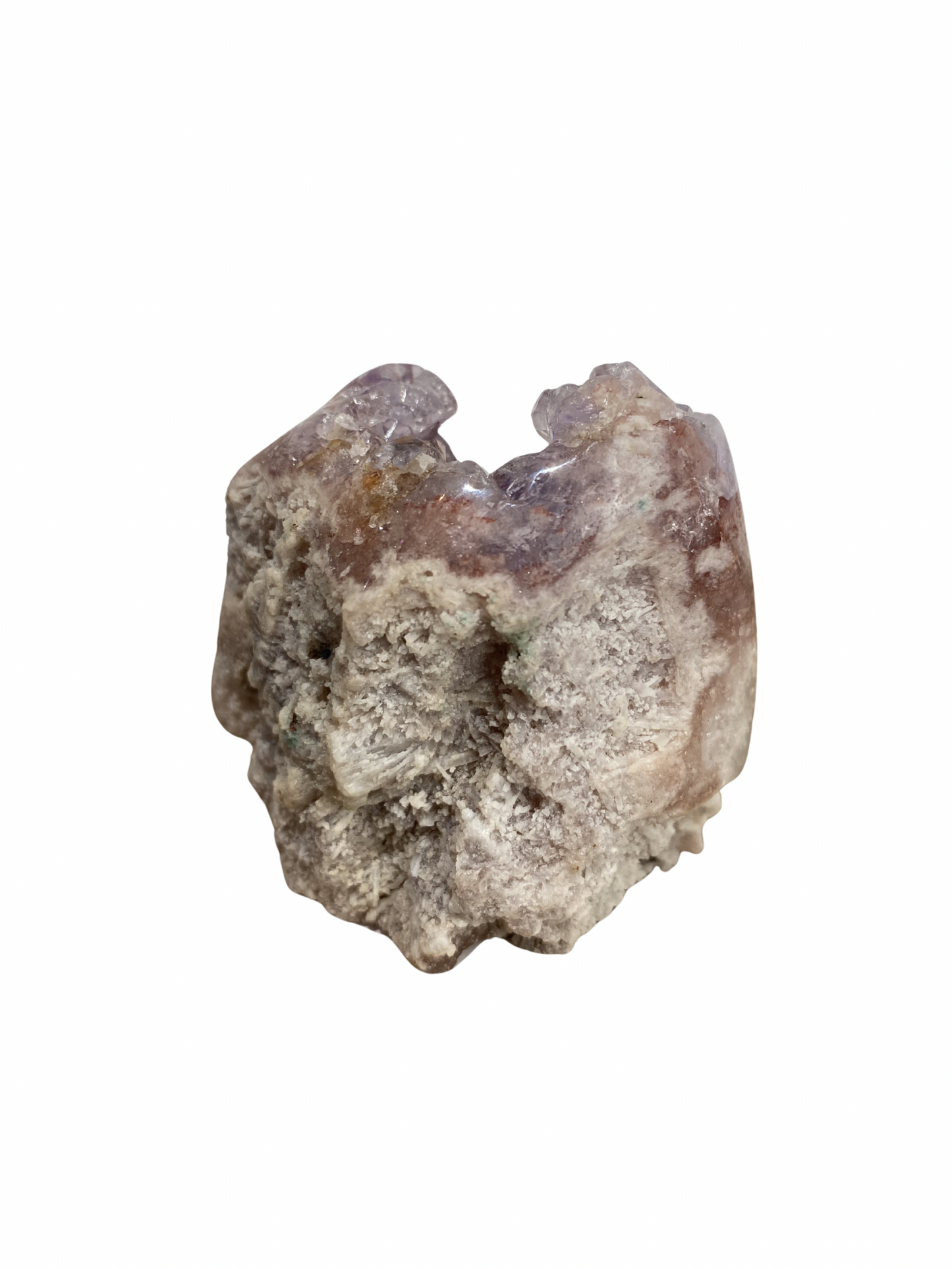 Roze Amethist (Chalcedoon) op standvlak 3