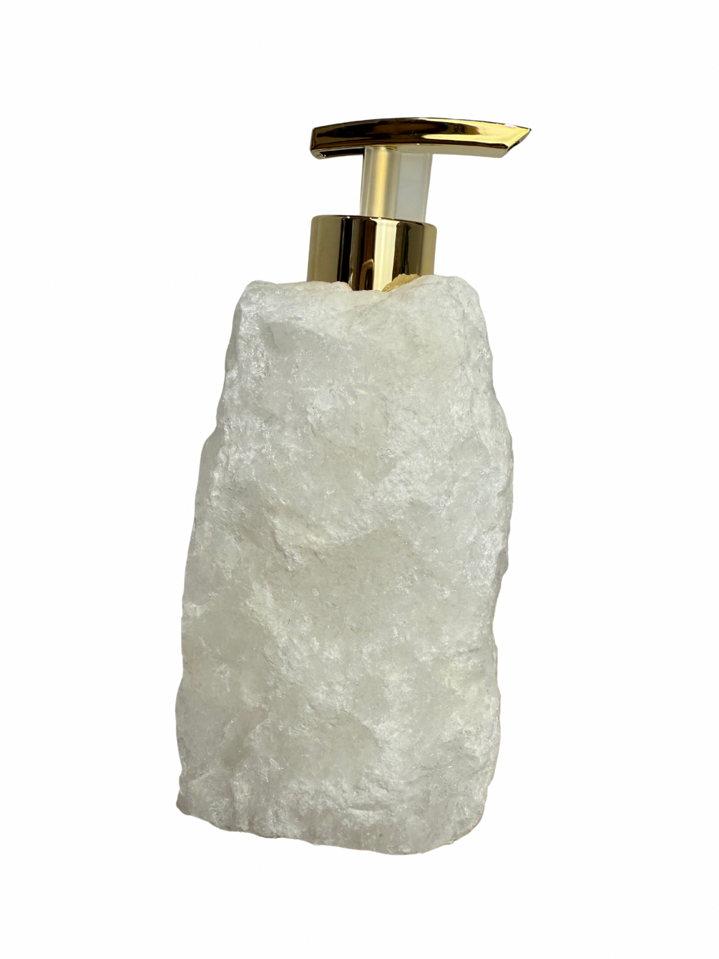 Zeeppomp van Bergkristal goud 8