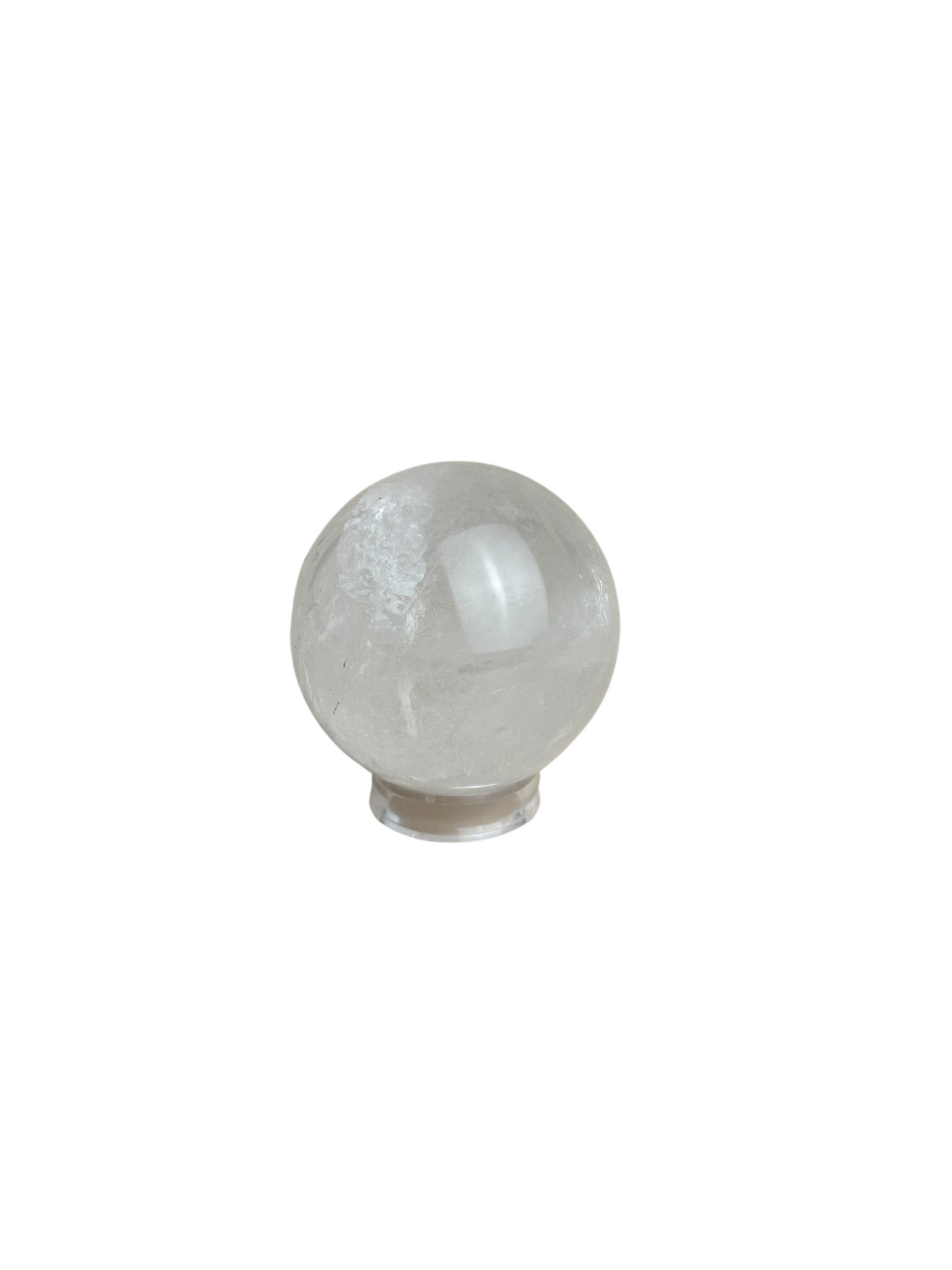 Rock crystal ball