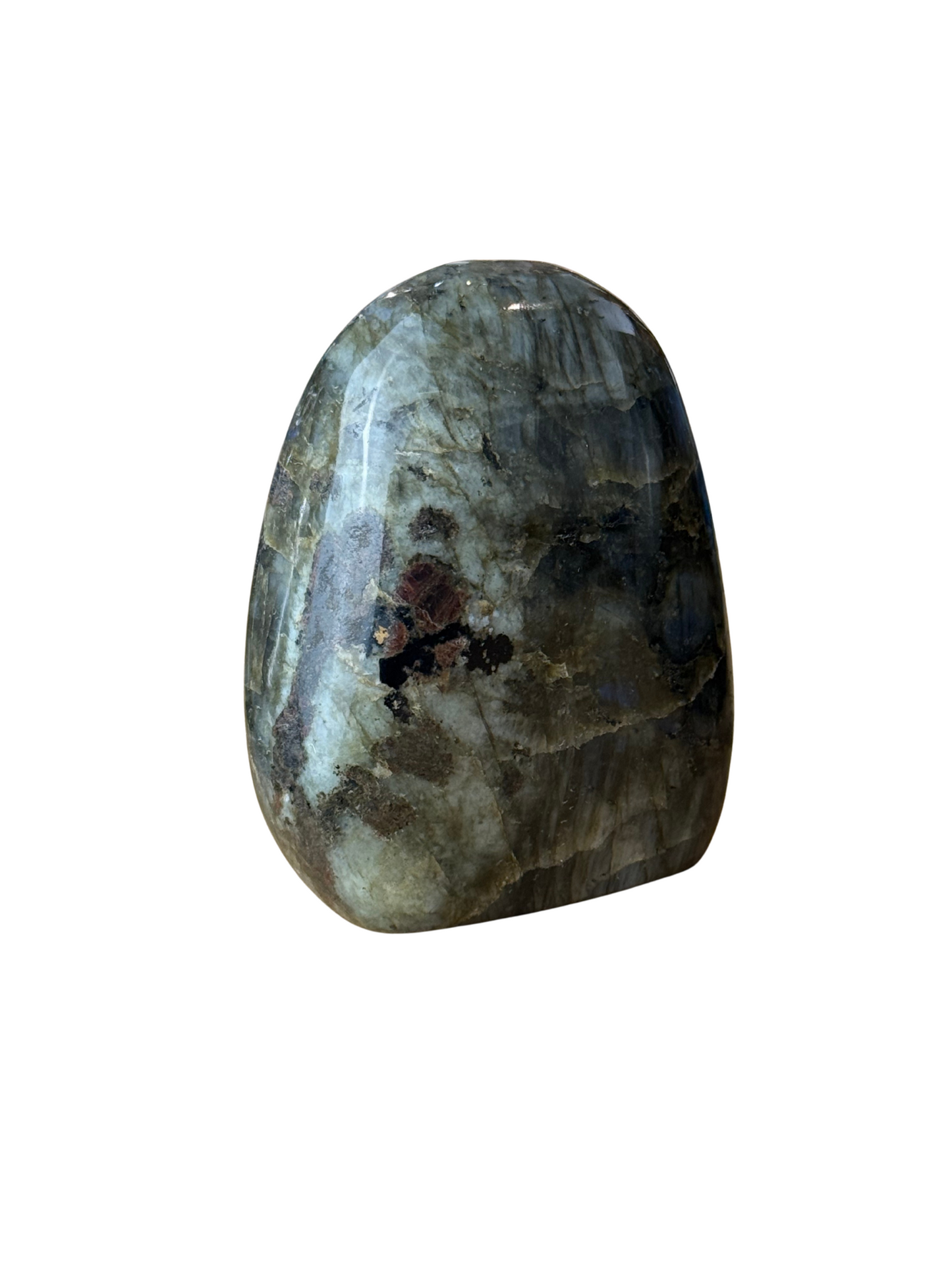 Labradorite sculpture polished