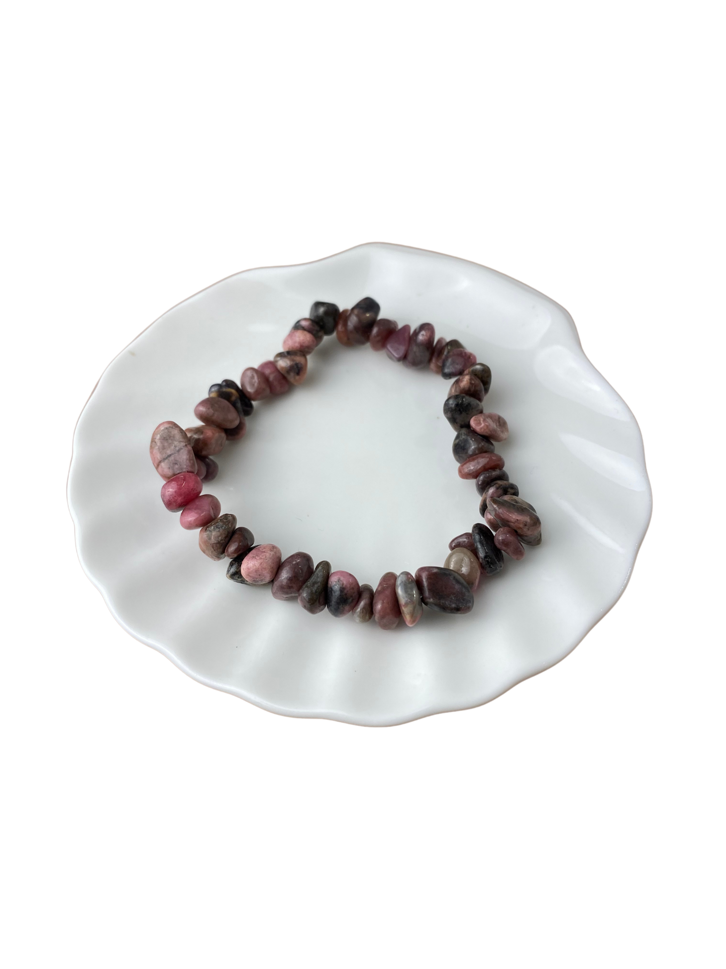 Rhodoniet armband split