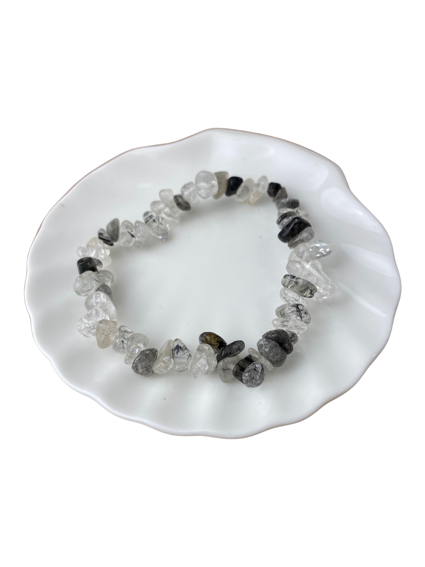 Toermalijnkwarts armband split