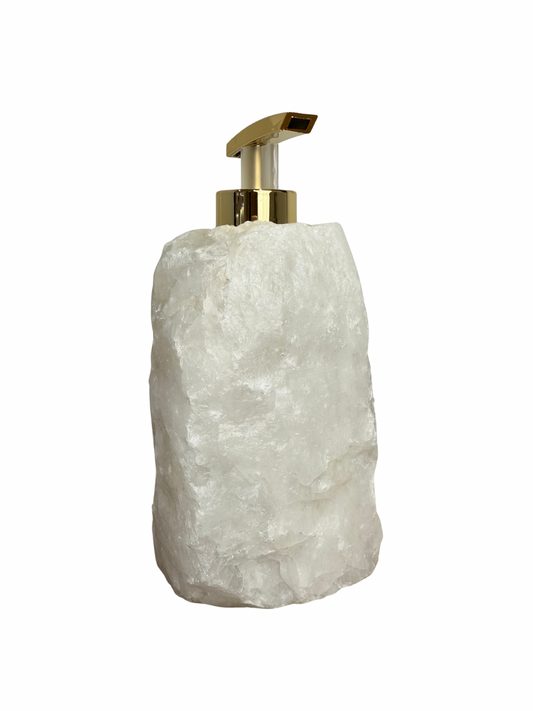 Zeeppomp van Bergkristal goud 4