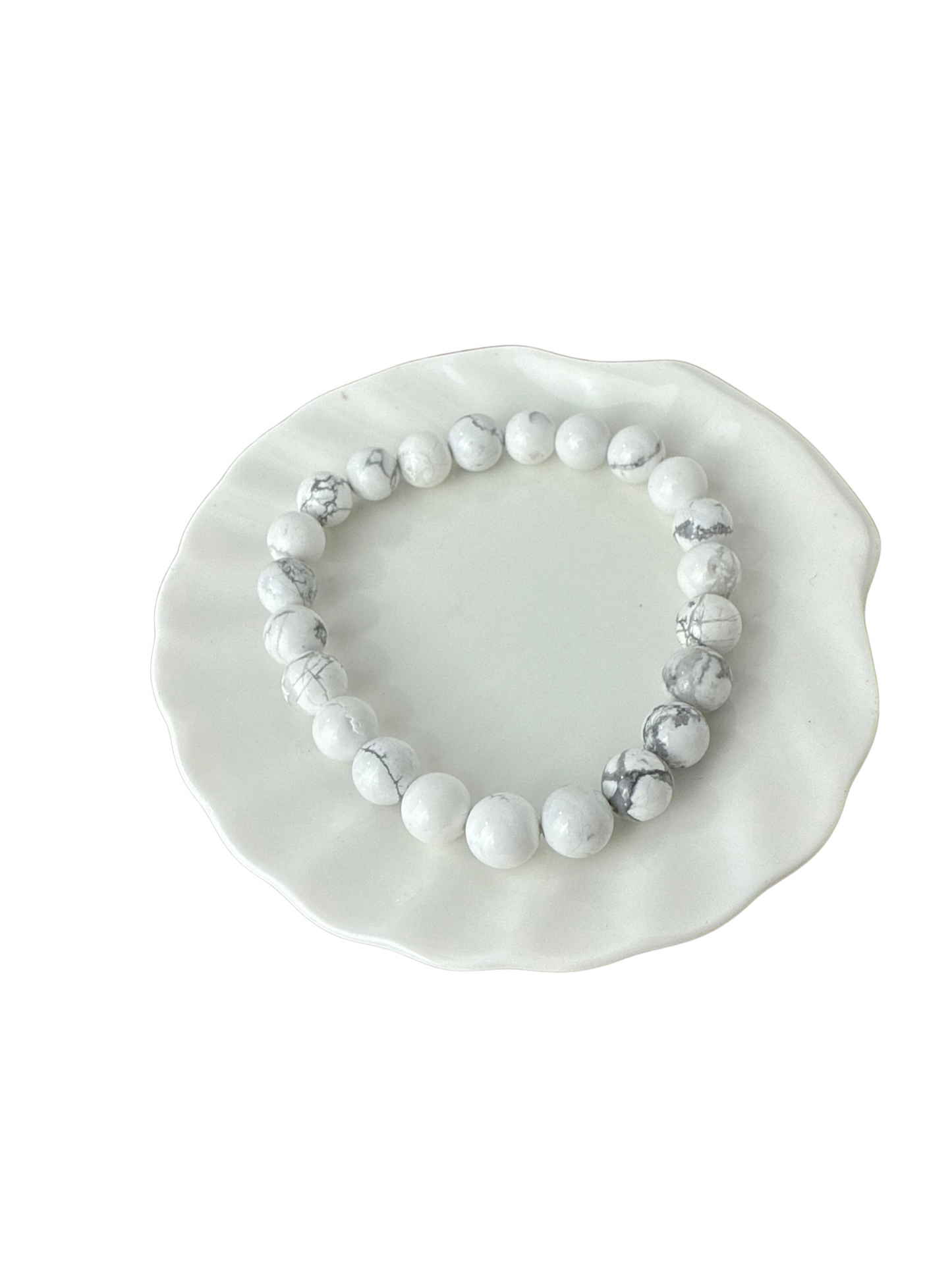 Howliet kogelarmband 8 mm