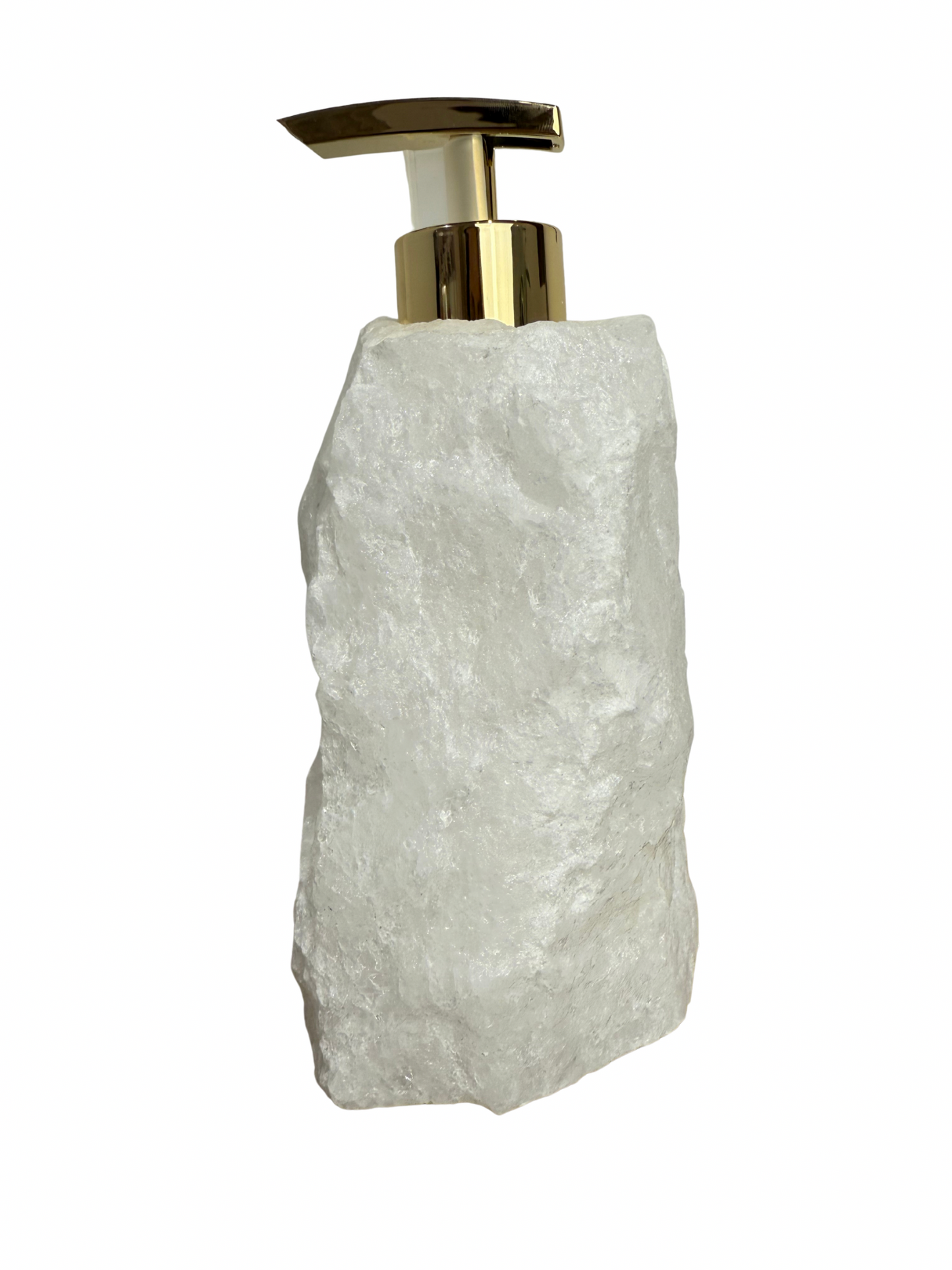 Zeeppomp van Bergkristal goud 8