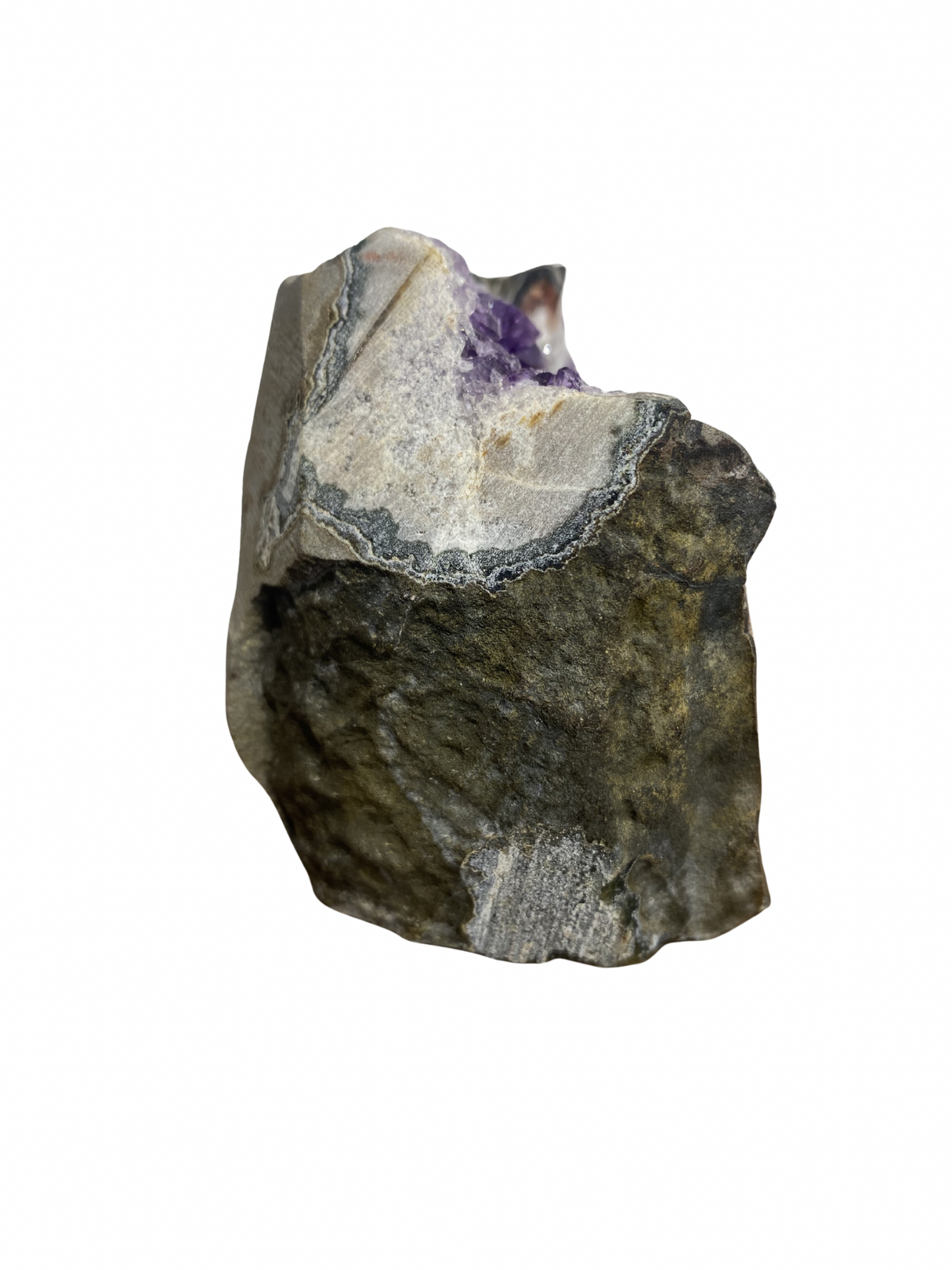 Amethyst on stand