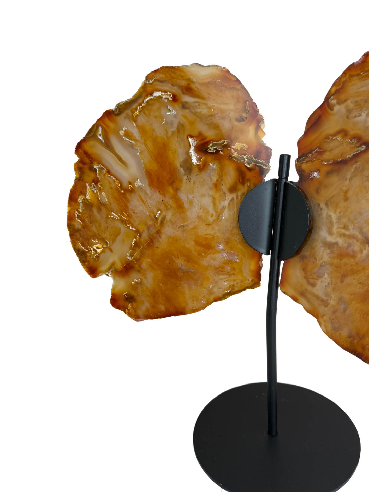 Agate butterfly on stand