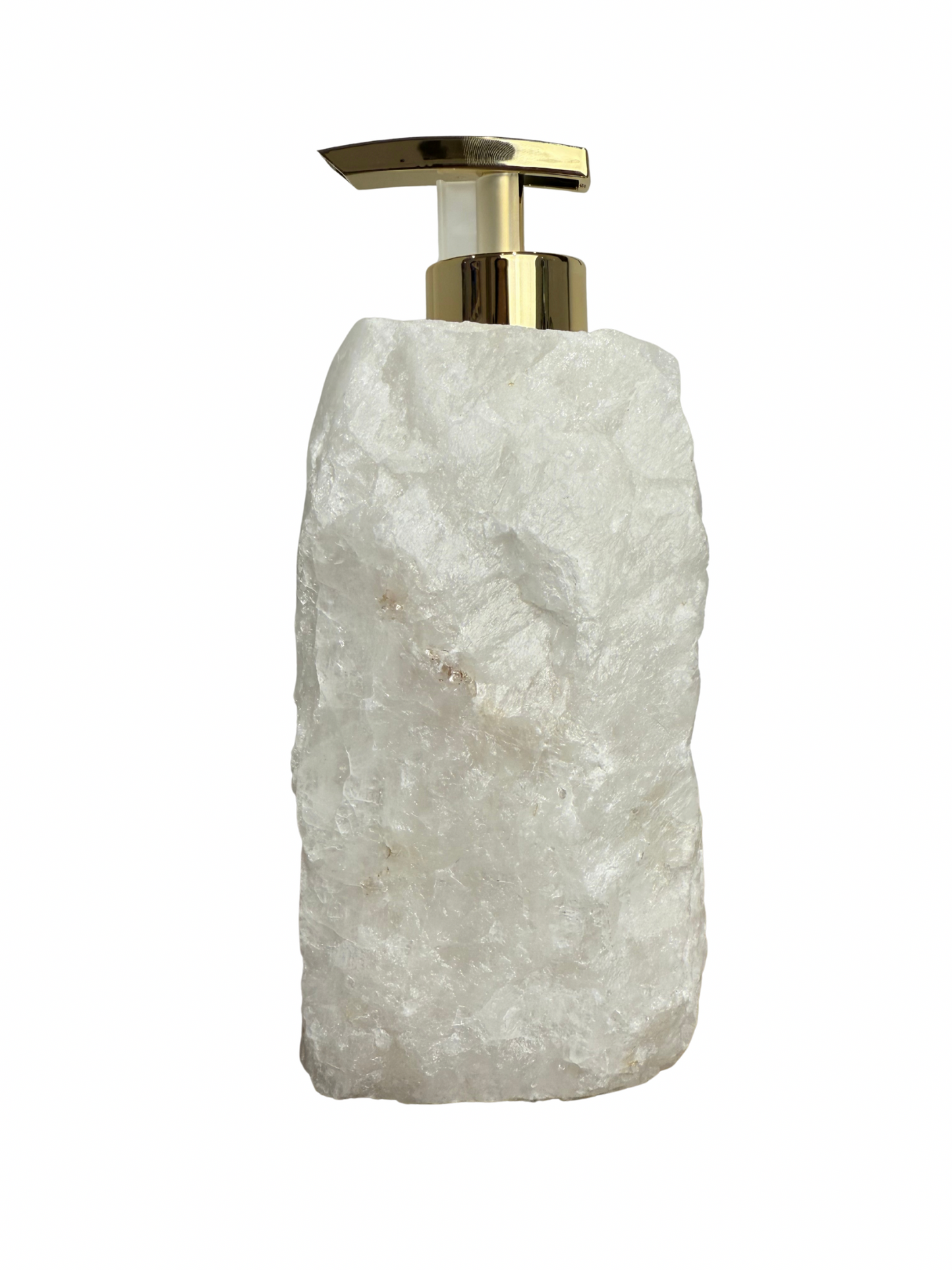 Zeeppomp van Bergkristal goud 4