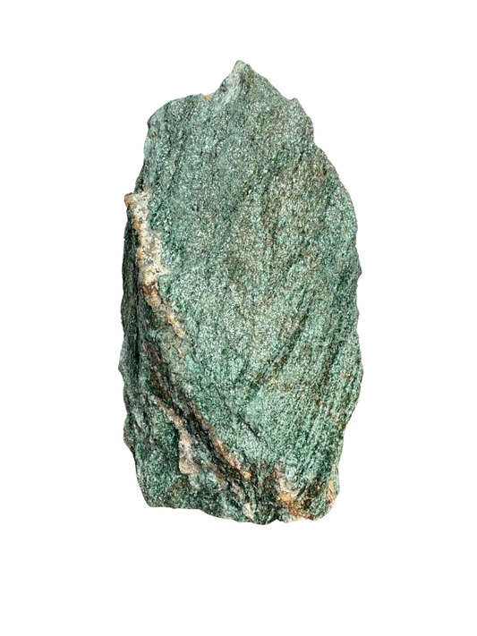 Ruwe Fuchsiet sculptuur op standvlak