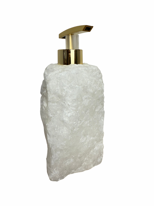 Zeeppomp van Bergkristal goud 5