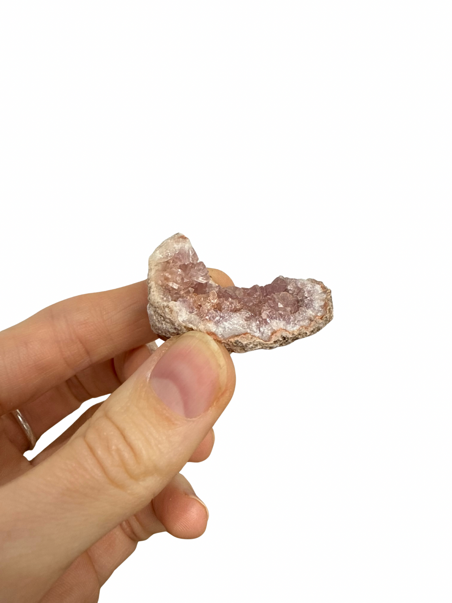 Roze Amethist geode uit Patagonië 10