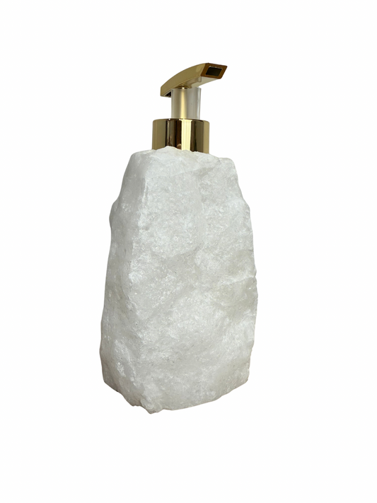 Zeeppomp van Bergkristal goud 7