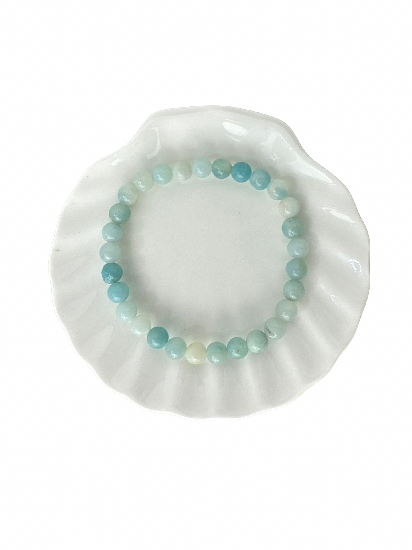 Amazoniet armbandkogel 6 mm