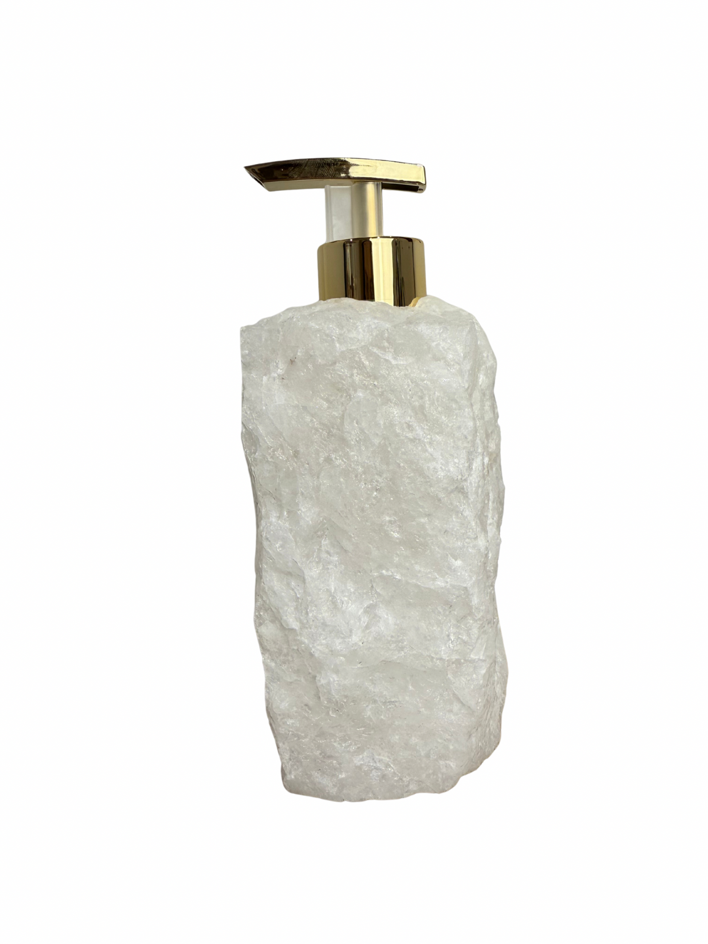 Zeeppomp van Bergkristal goud 5