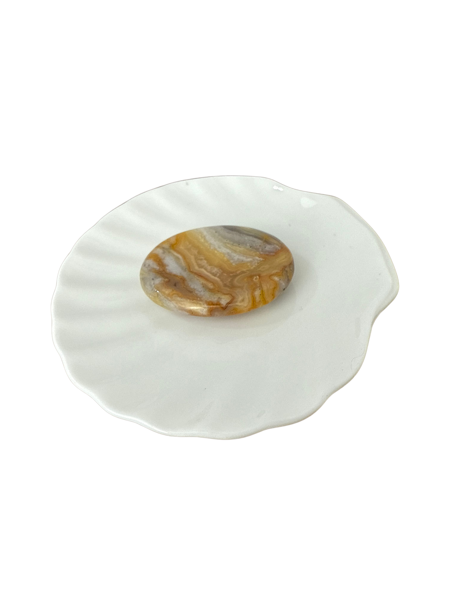 Crazy Lace Agaat duimsteen (worry stone)