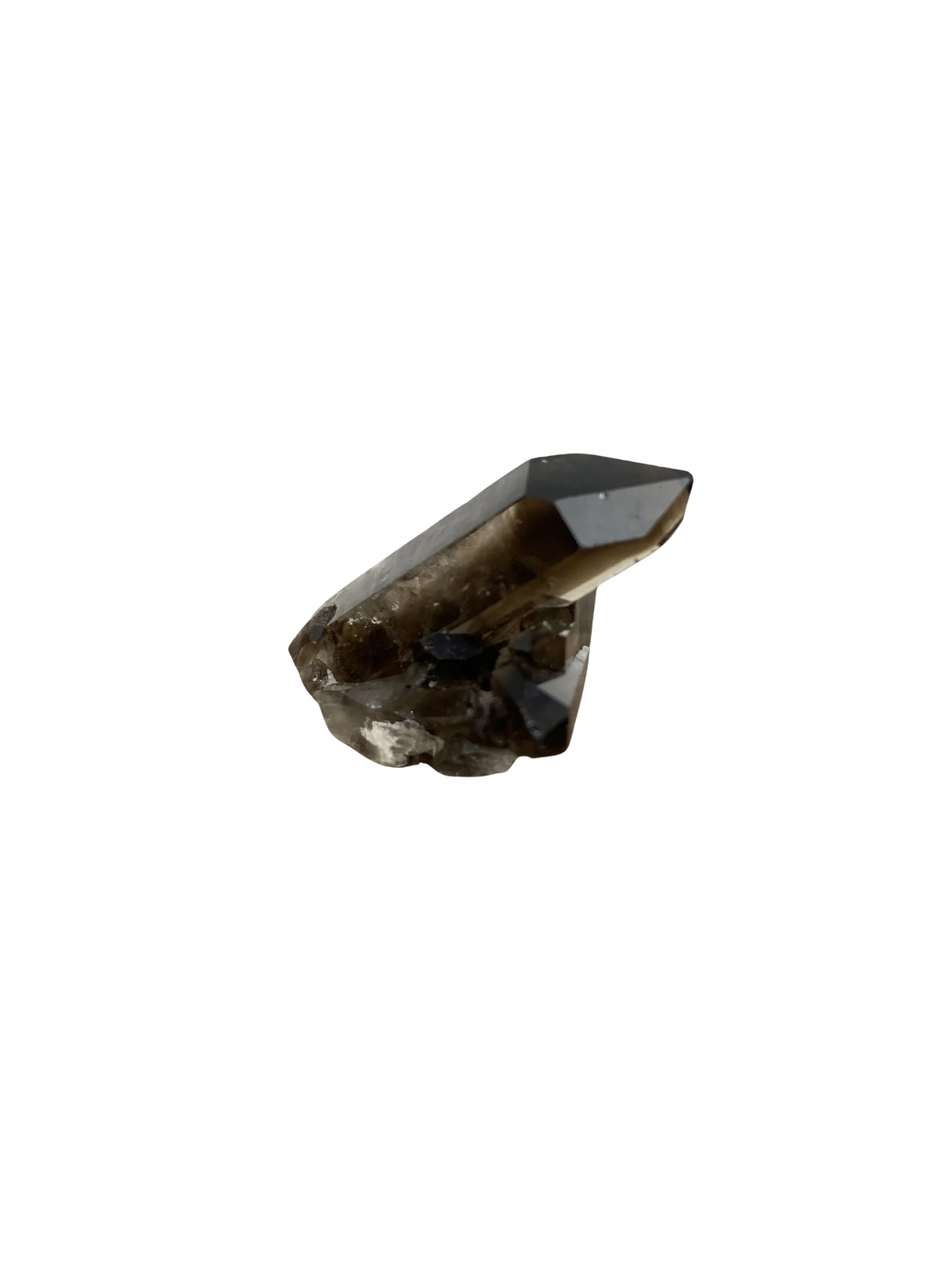 Smoky quartz cluster