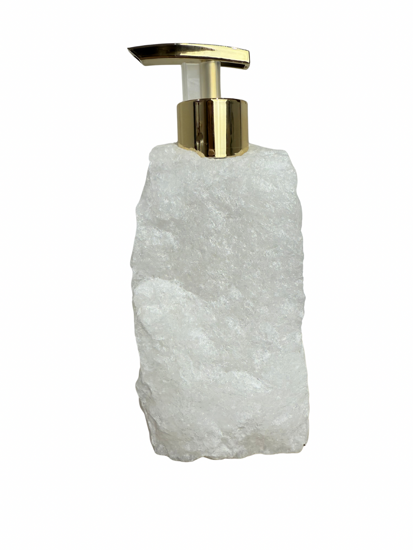 Zeeppomp van Bergkristal goud 7