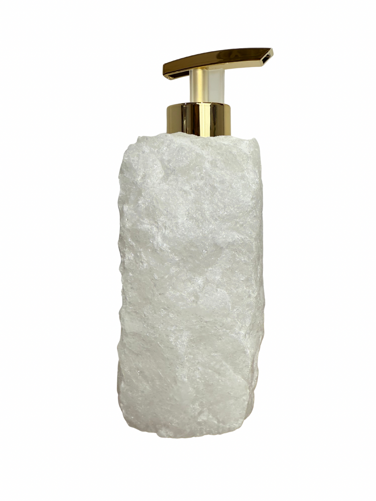 Zeeppomp van Bergkristal goud 1