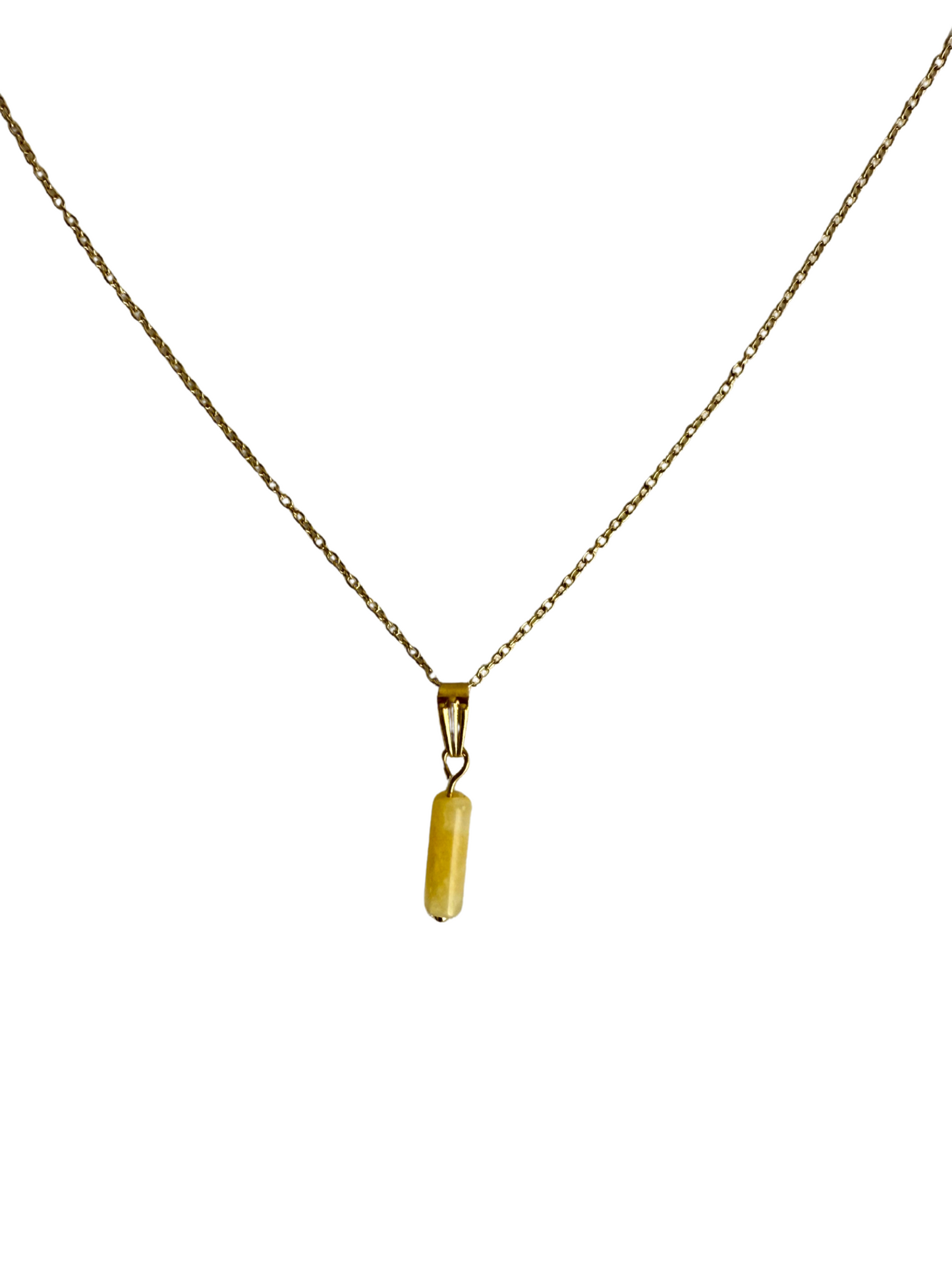 Kiki ketting met Gele Aventurijn hanger