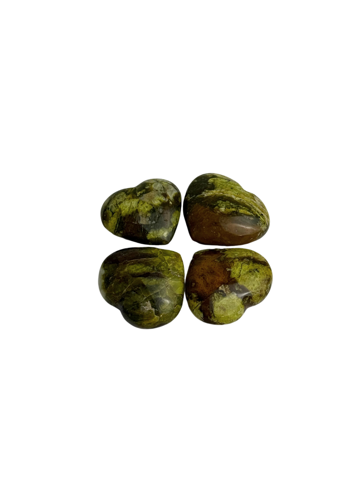 Green Opal heart
