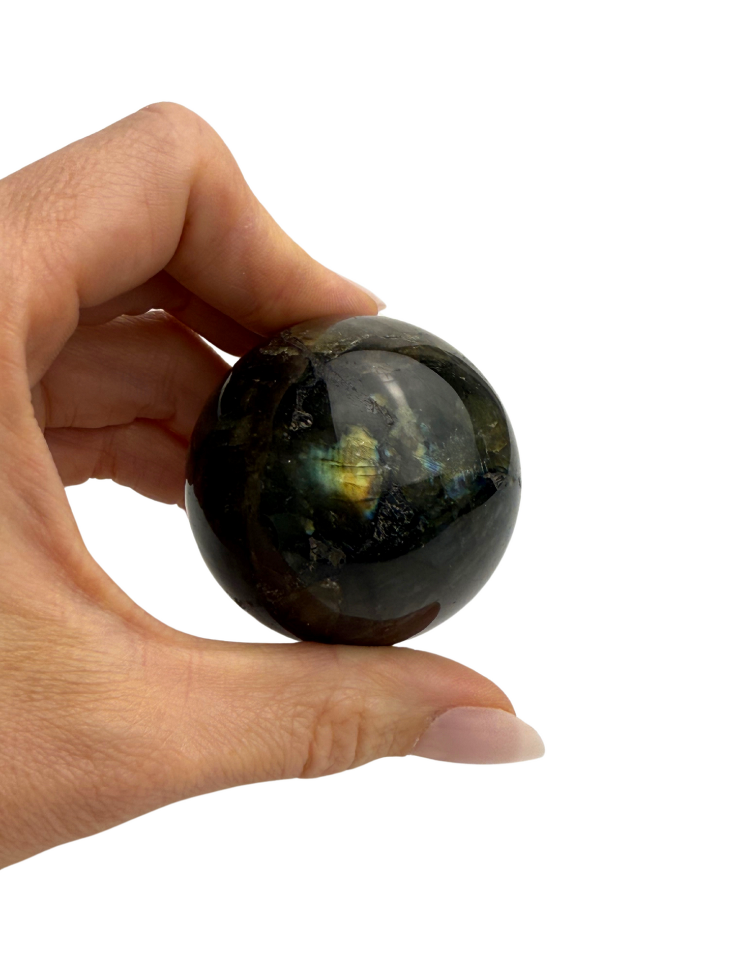 Labradorite sphere
