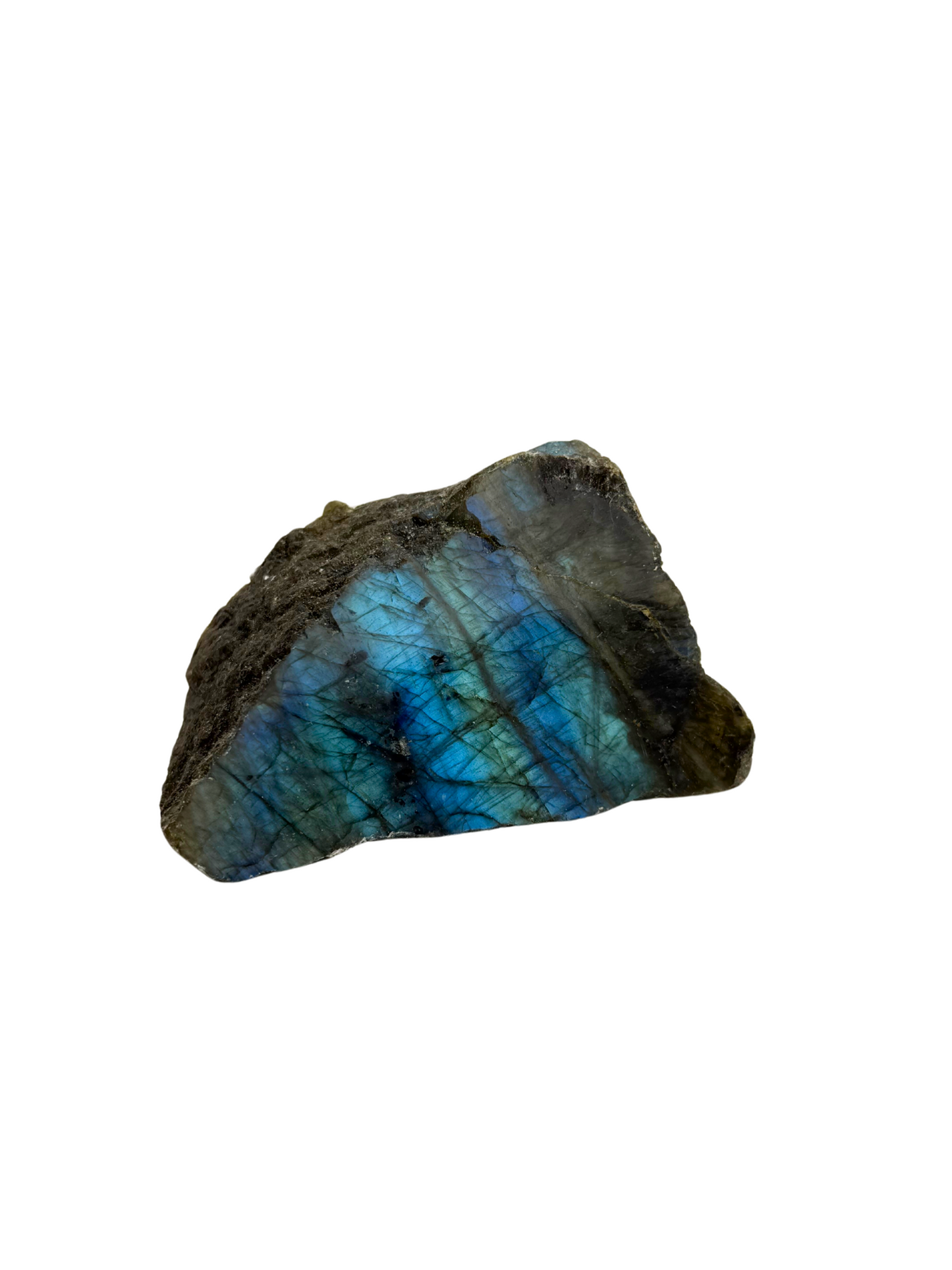 Labradoriet sculptuur half ruw 2
