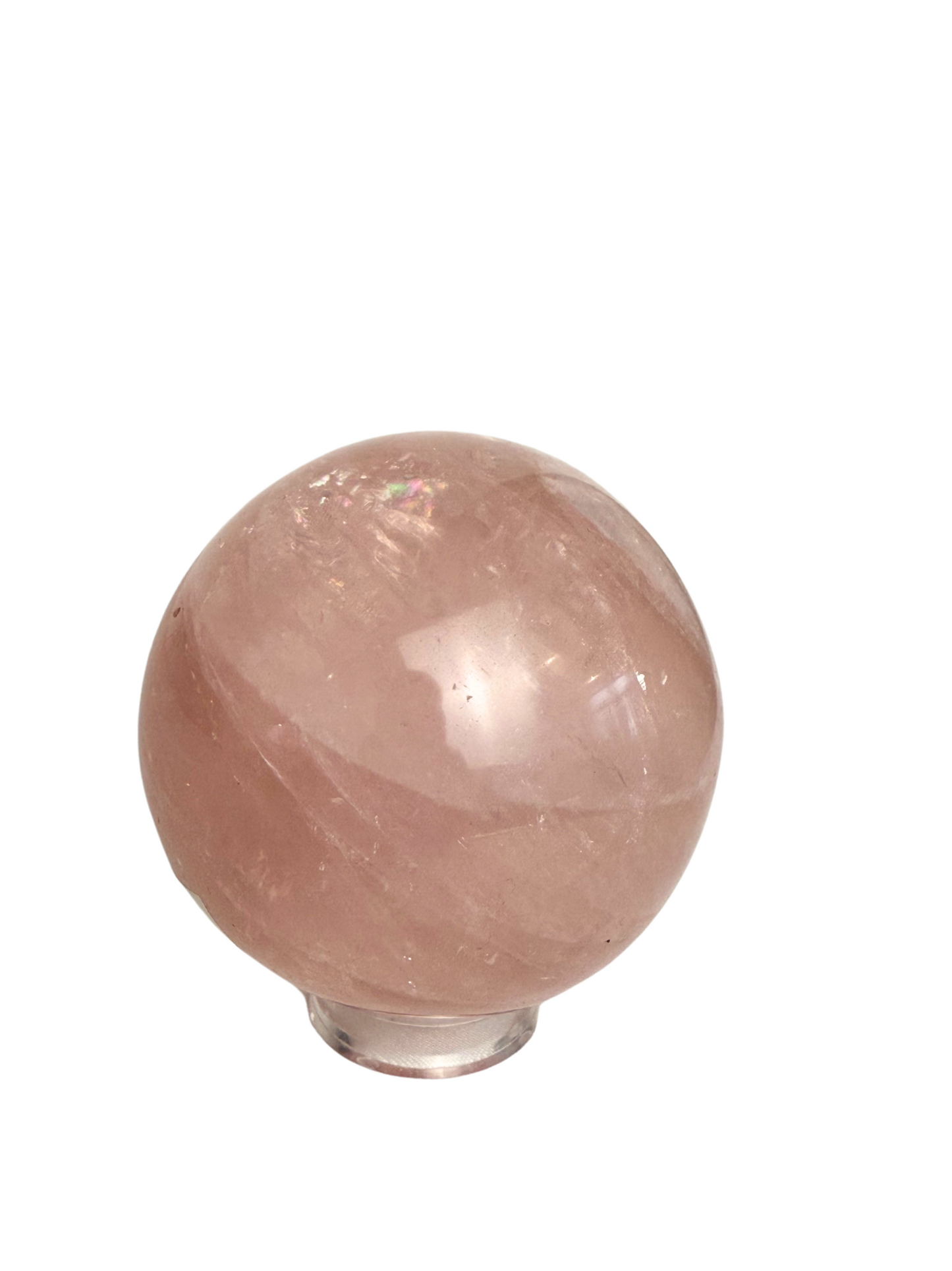 Rose quartz sphere