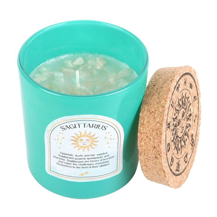 Zodiac scented candle Sagittarius (Sagittarius)