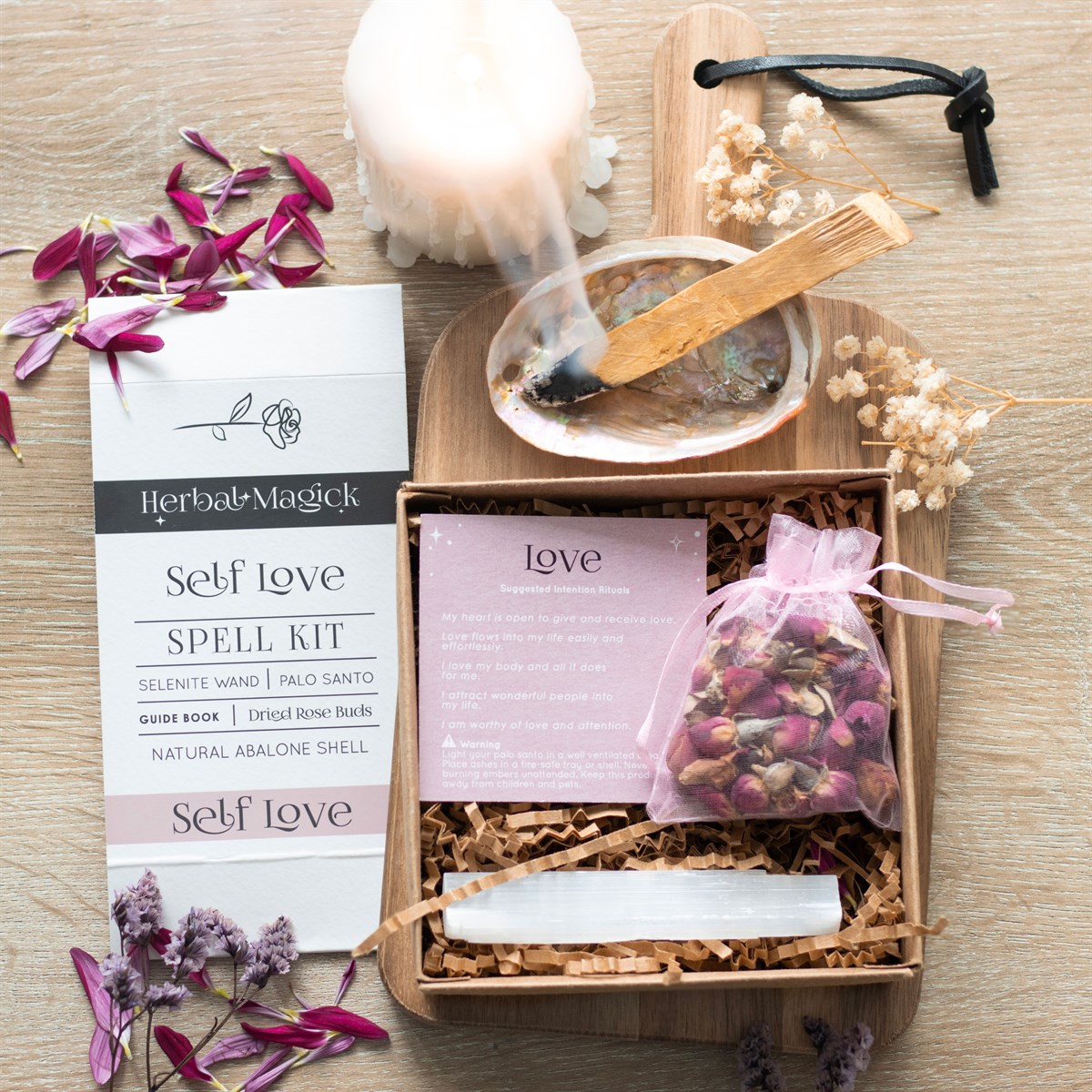 Self love spell kit