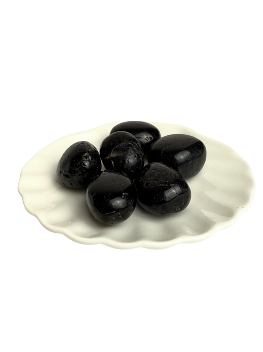 Trommelsteen Zwarte Toermalijn