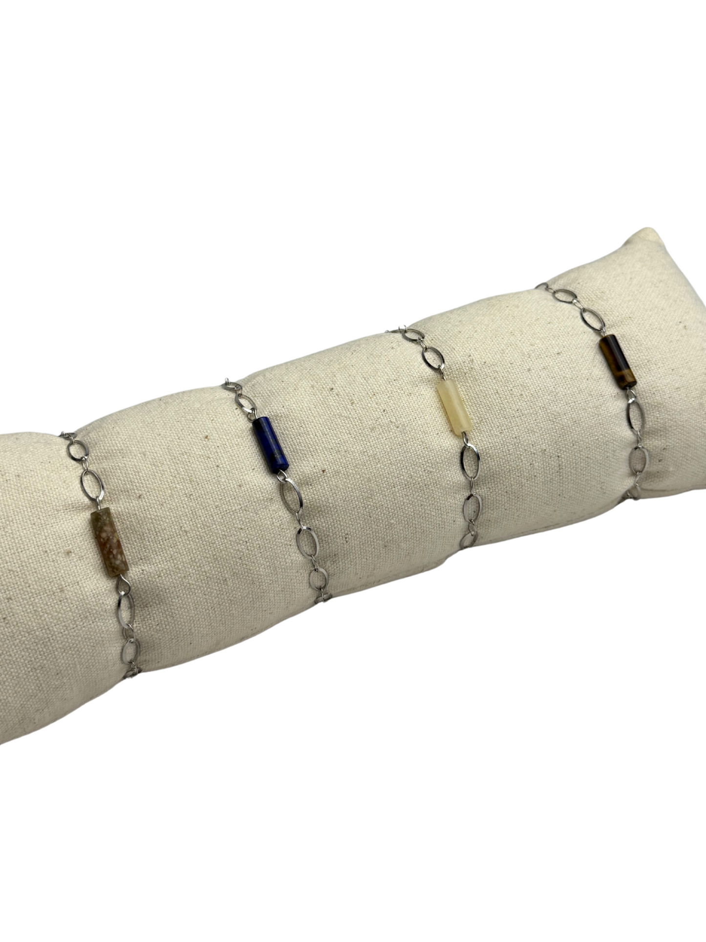 June armband Lapis Lazuli zilver