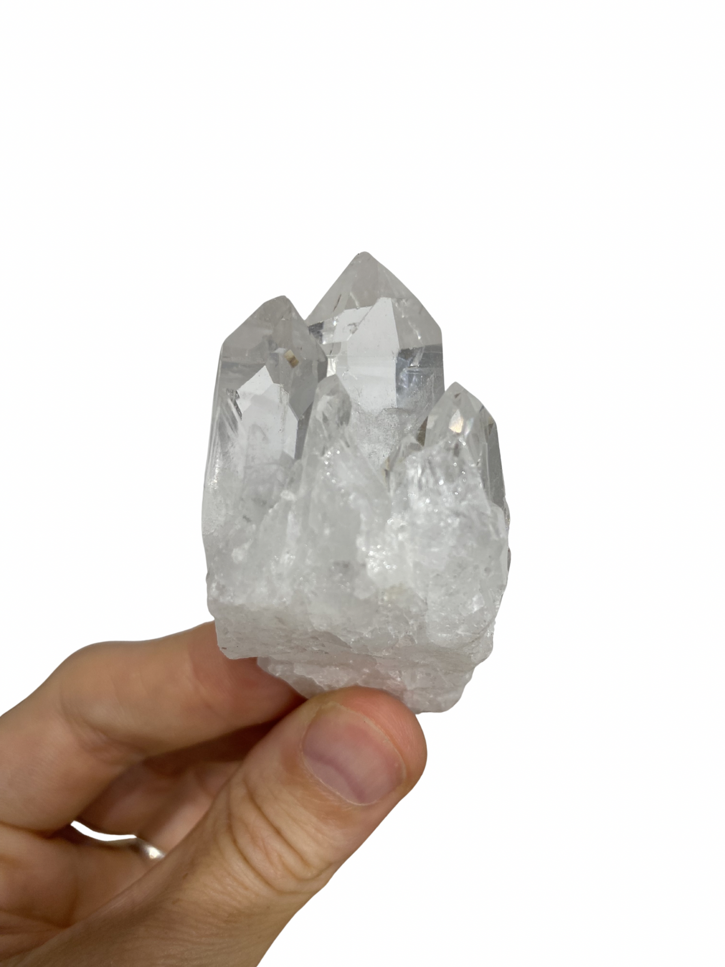 Rock crystal cluster